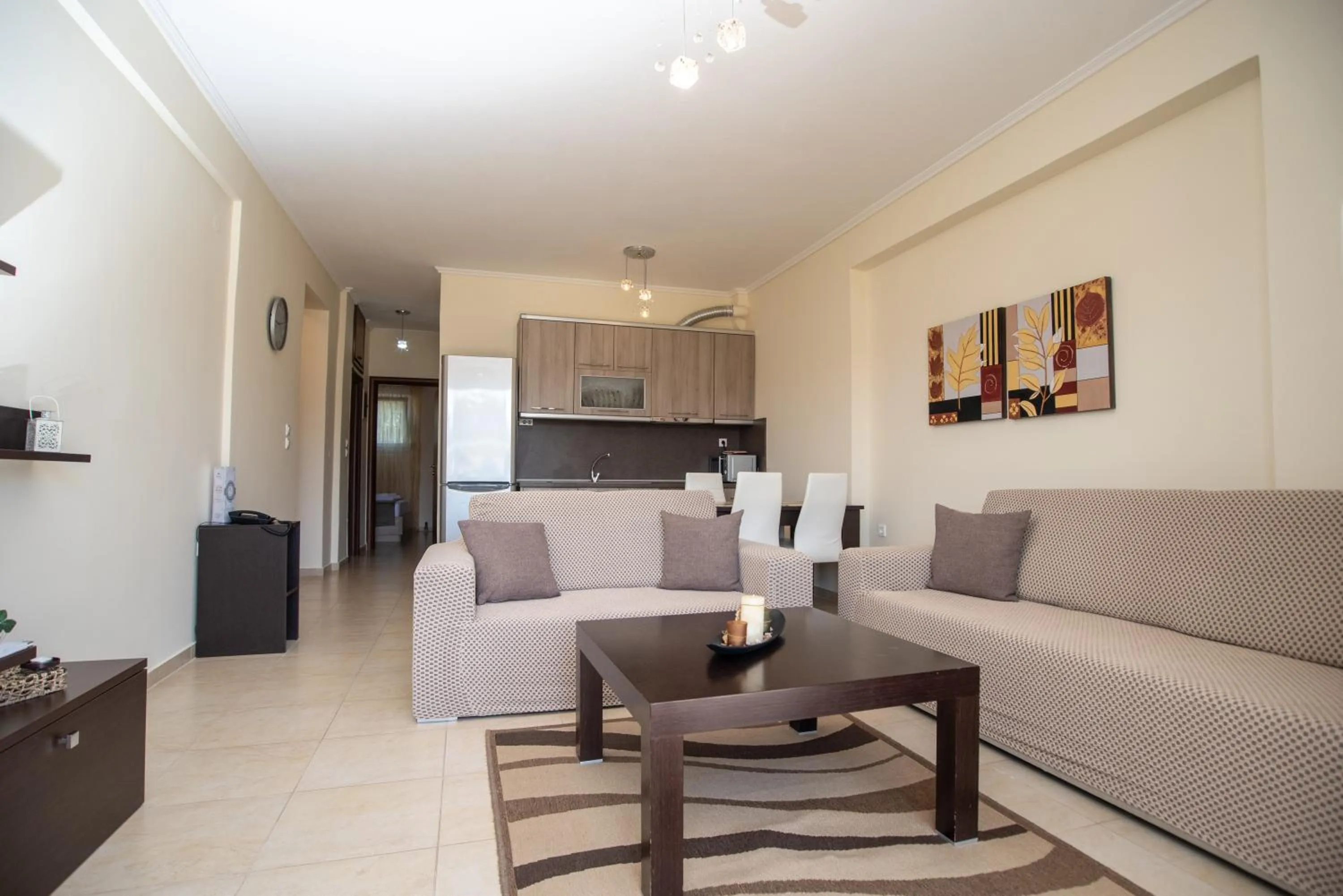 Living room in Lagaria Apartments