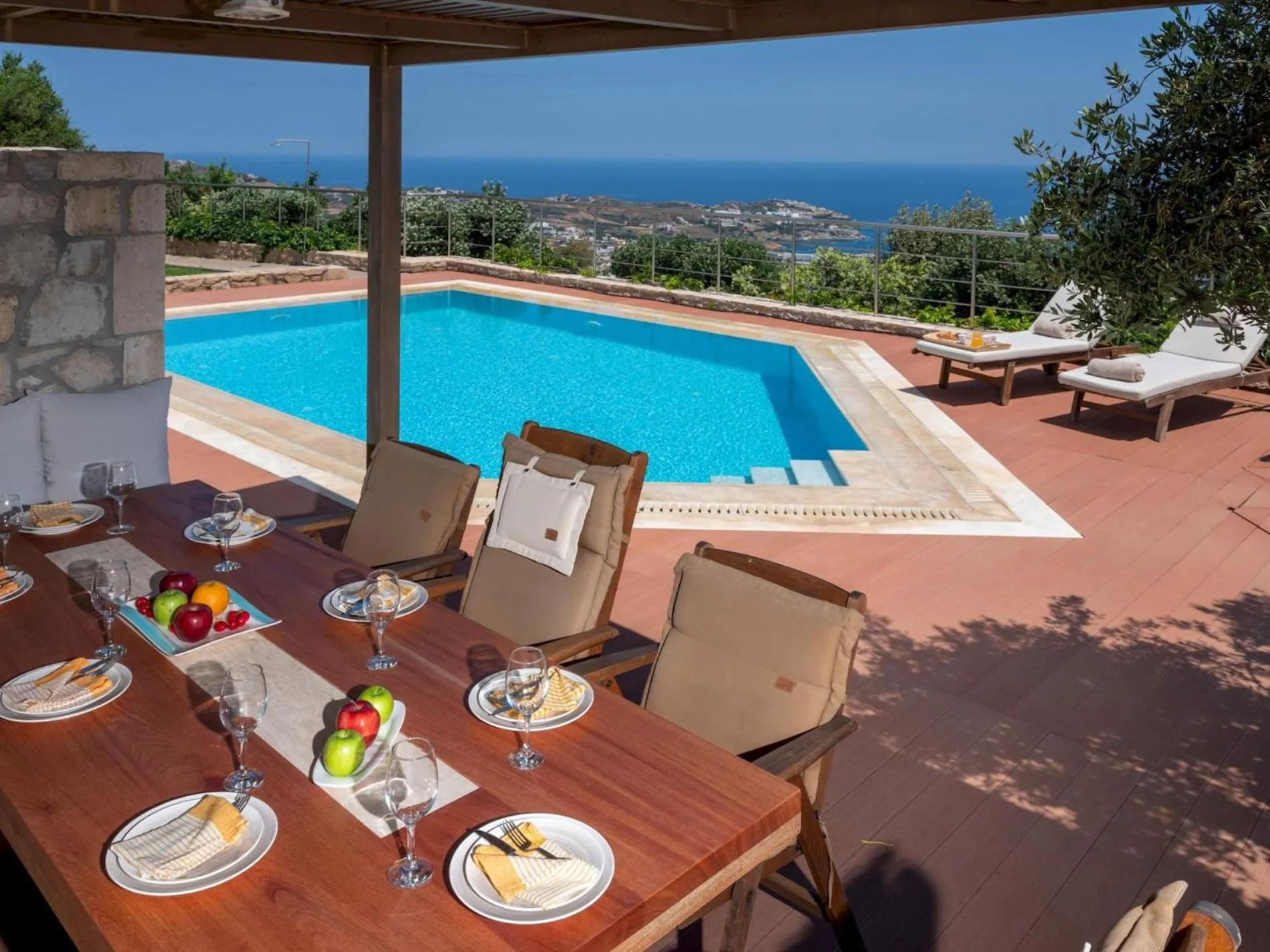 View (from property/room) in Luxury Villa Hara with private pool