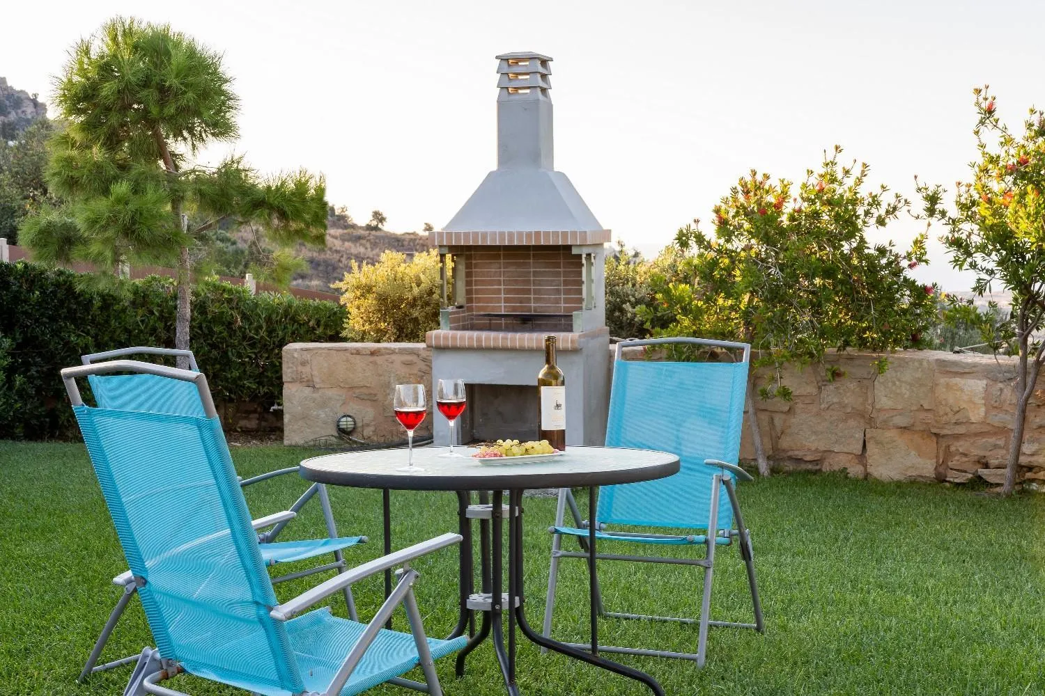 Garden in Luxury Villa Hara with private pool
