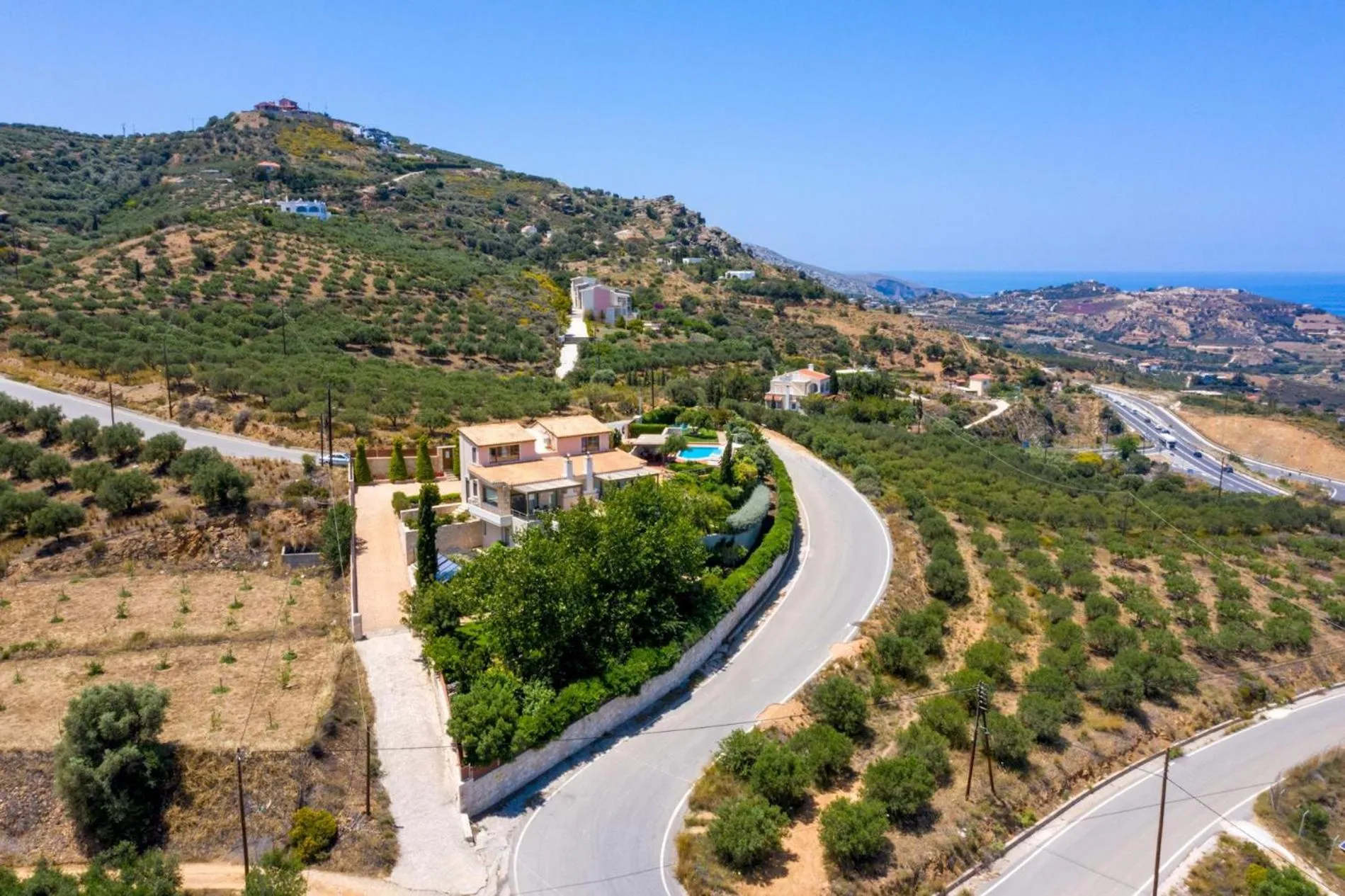 Property building in Luxury Villa Hara with private pool