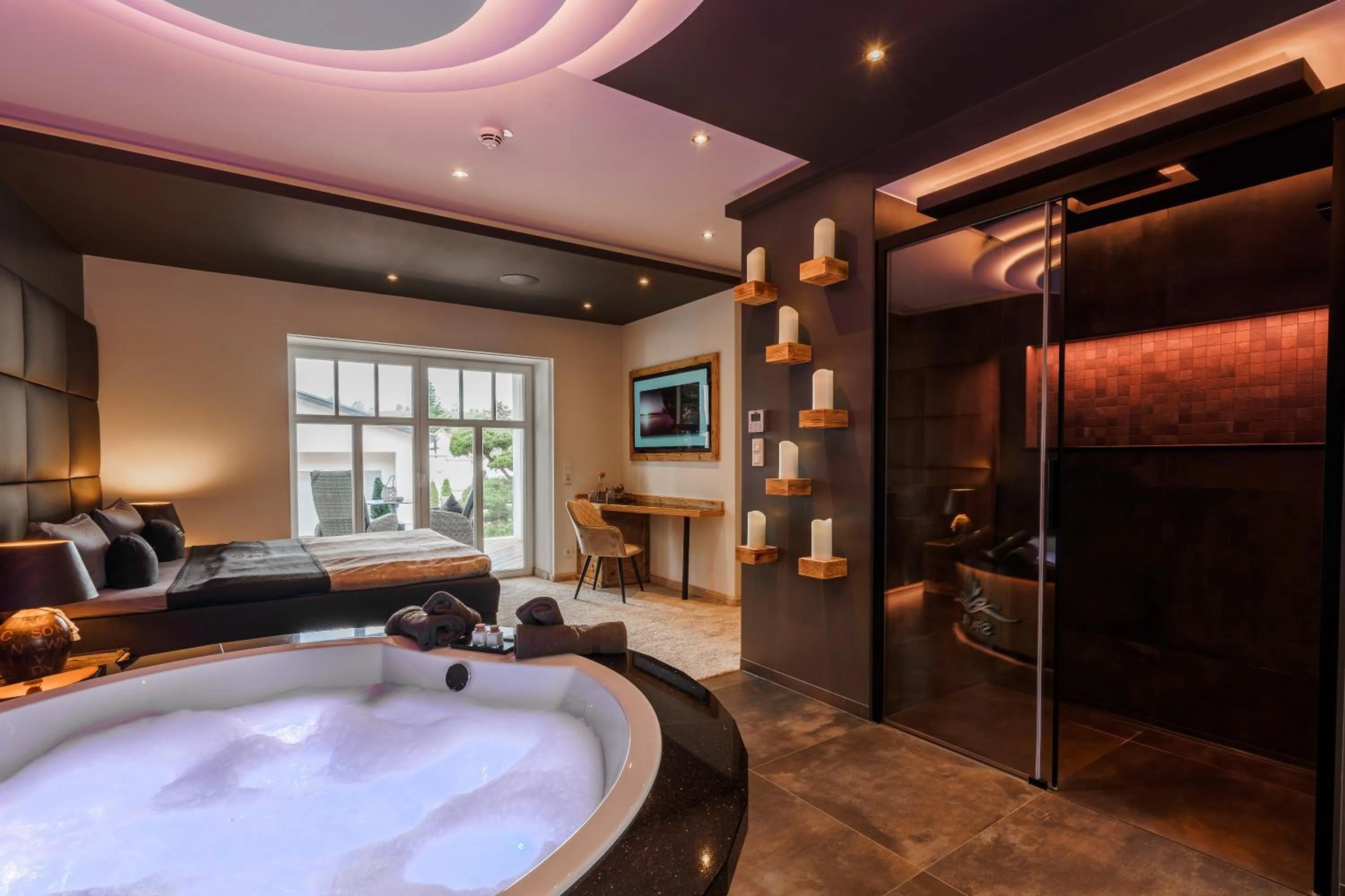 Shower in Hotel SPA VILLA Beauty & Wellness Resort