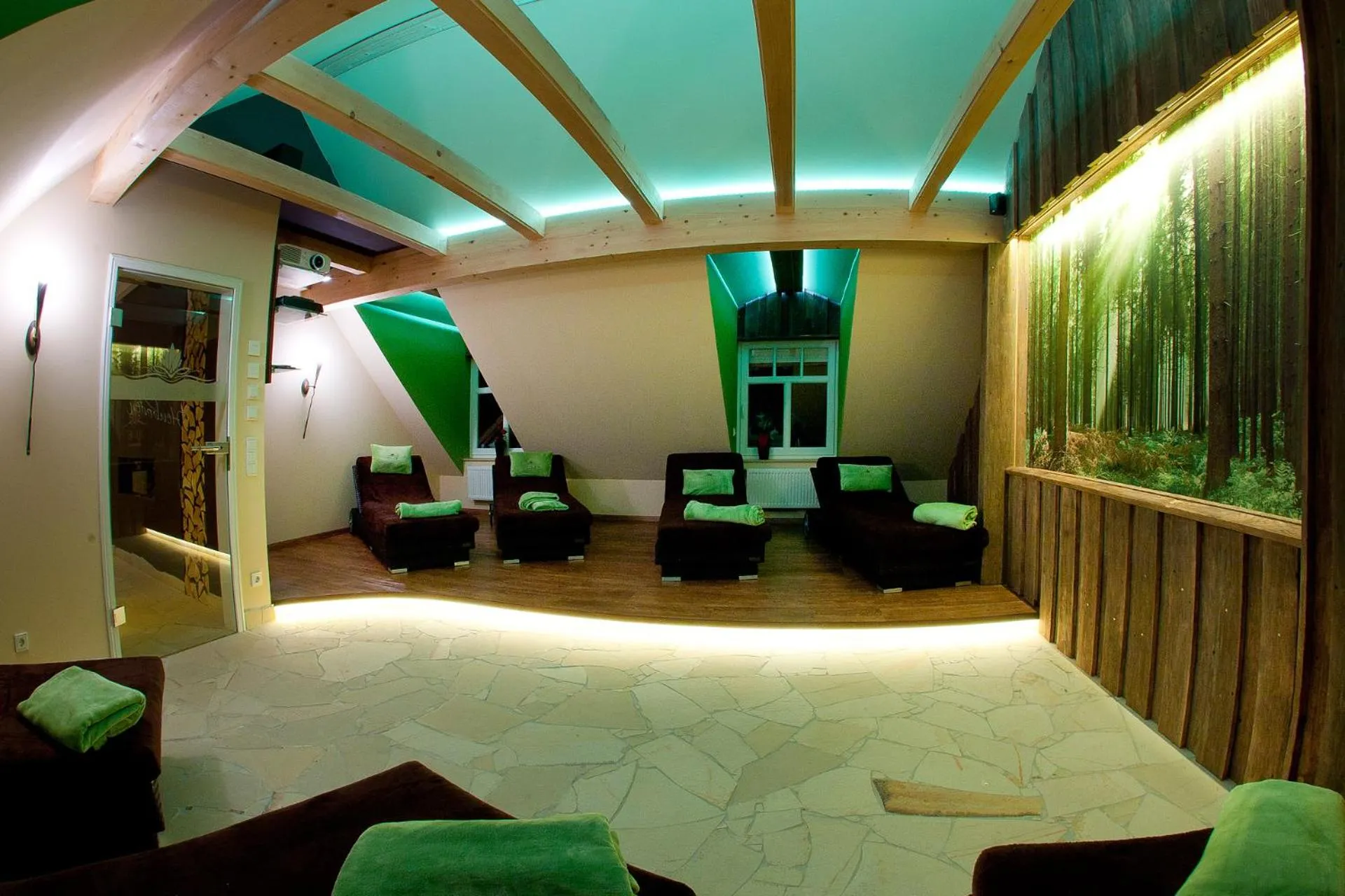 Sauna in Hotel SPA VILLA Beauty & Wellness Resort
