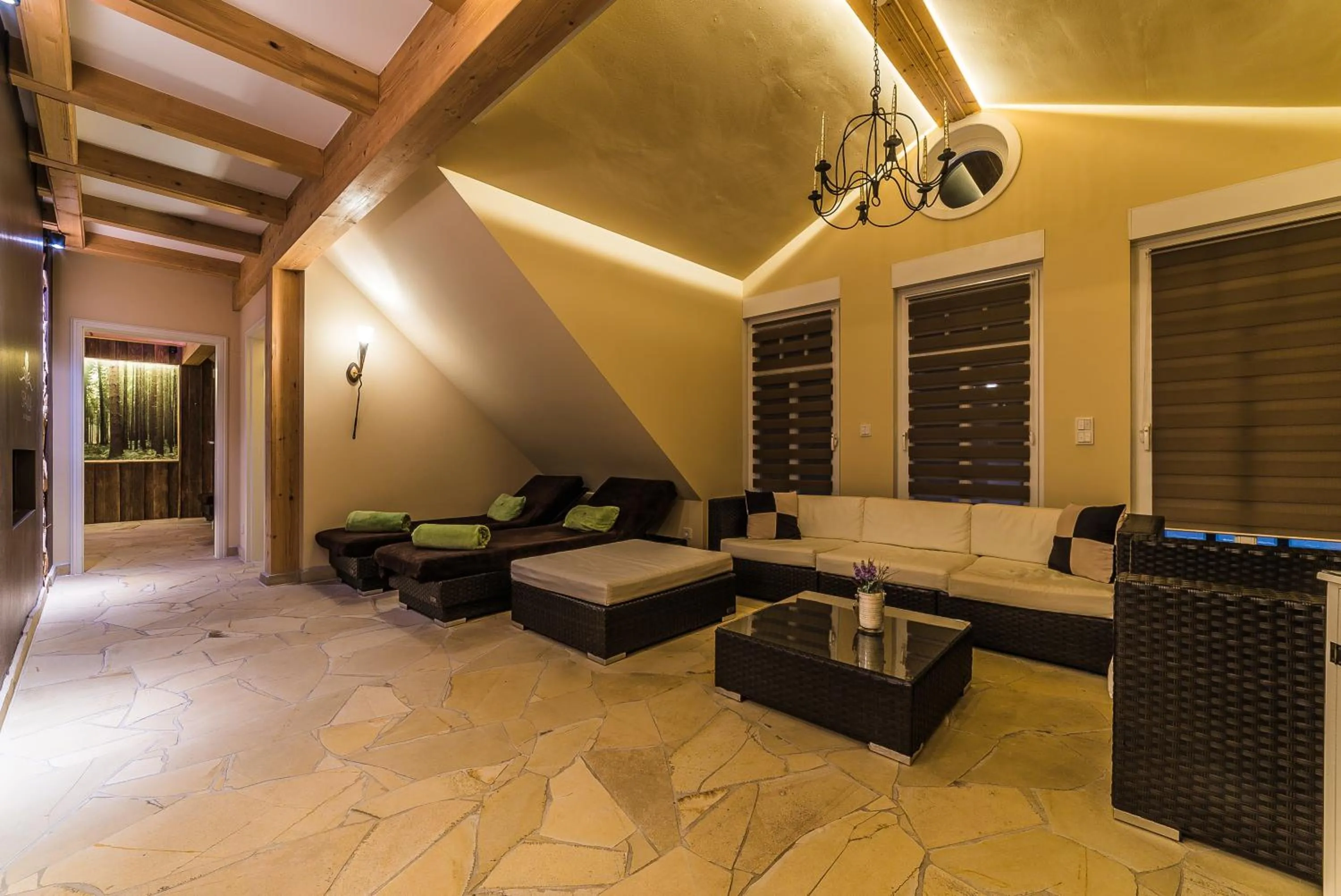 Steam room in Hotel SPA VILLA Beauty & Wellness Resort