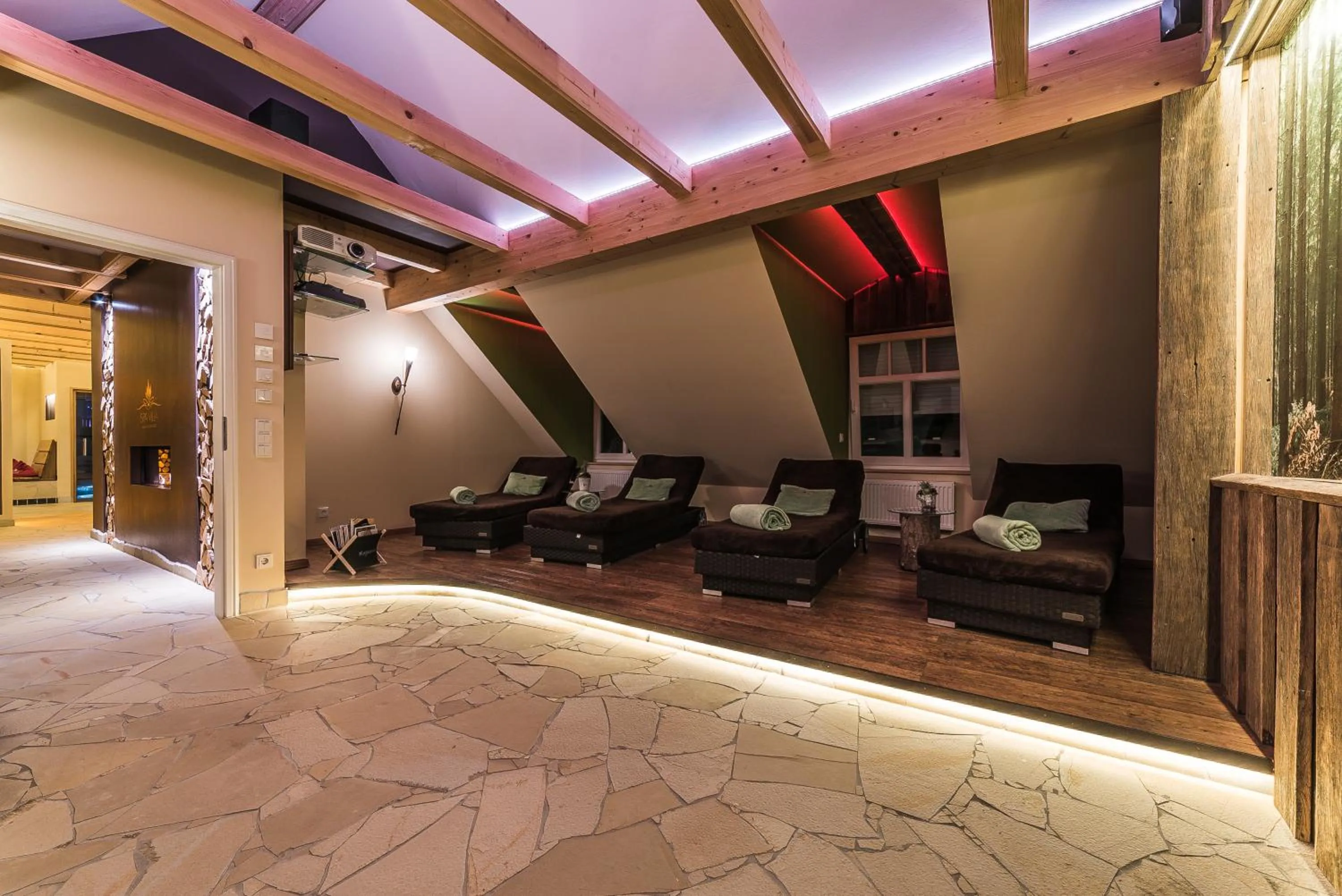 Sauna in Hotel SPA VILLA Beauty & Wellness Resort