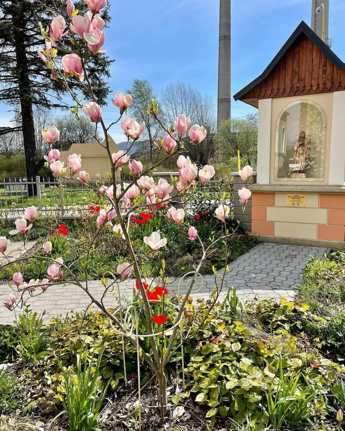 Garden in Penzion Vila Machů