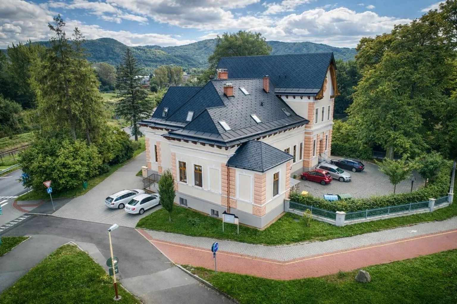 Property building in Penzion Vila Machů