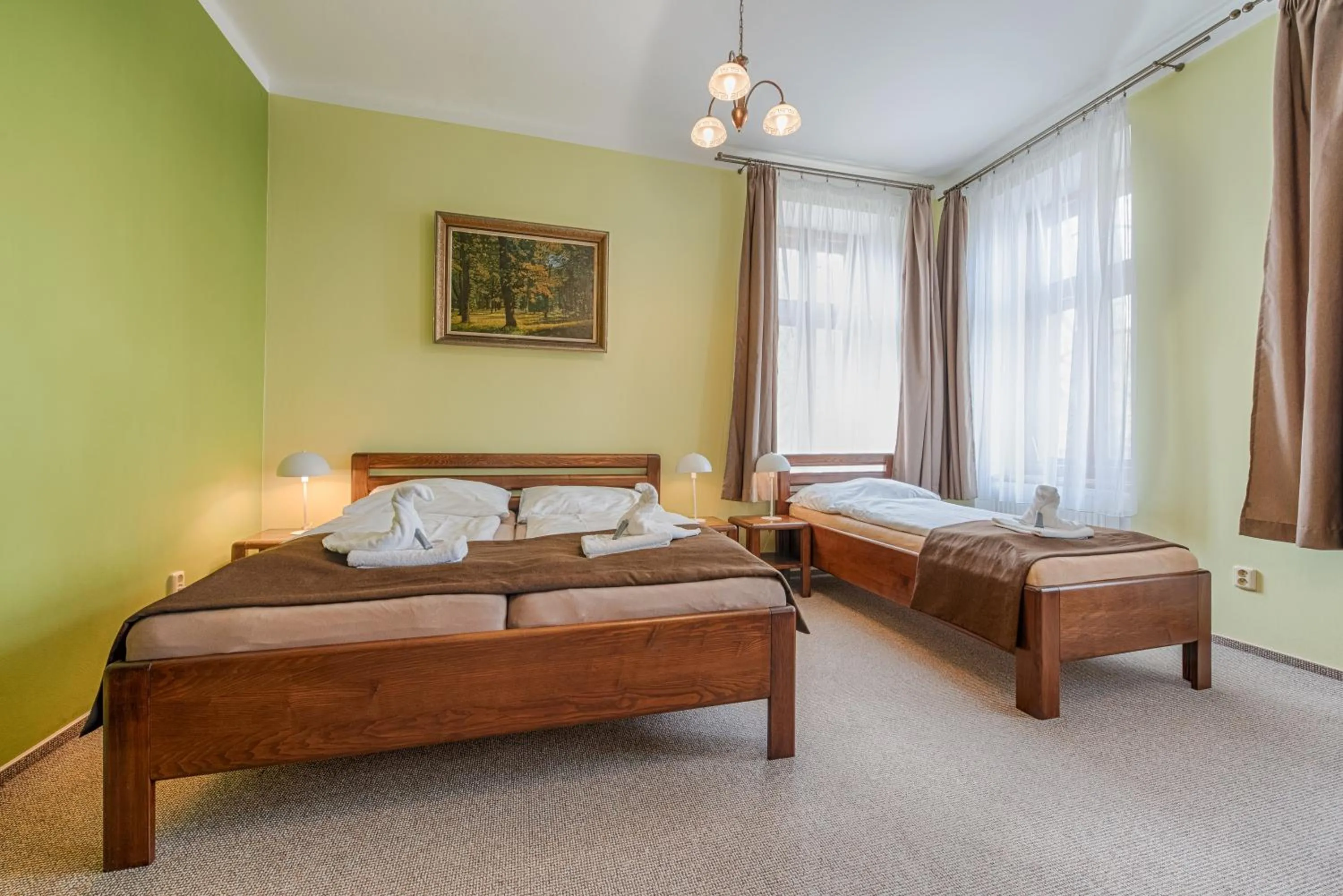 Bed in Penzion Vila Machů