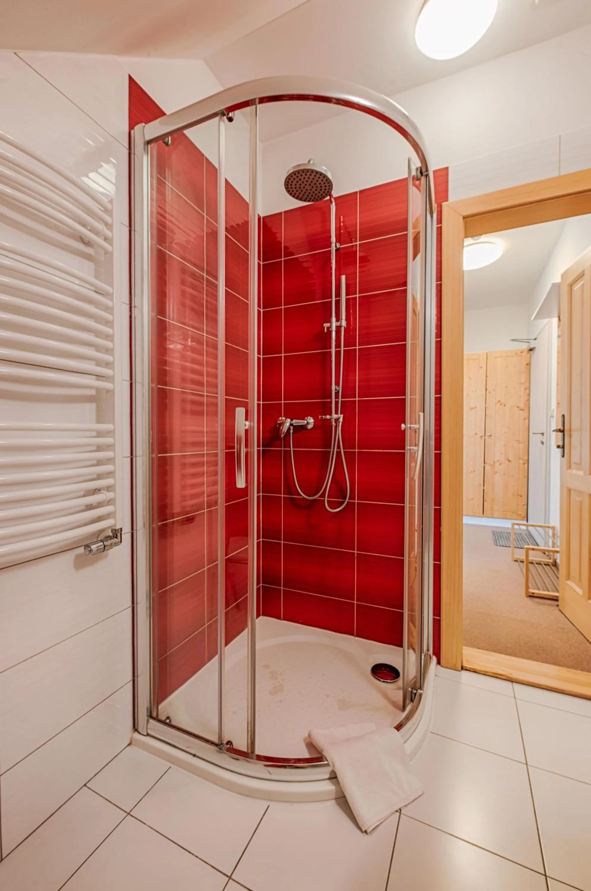 Shower in Penzion Vila Machů