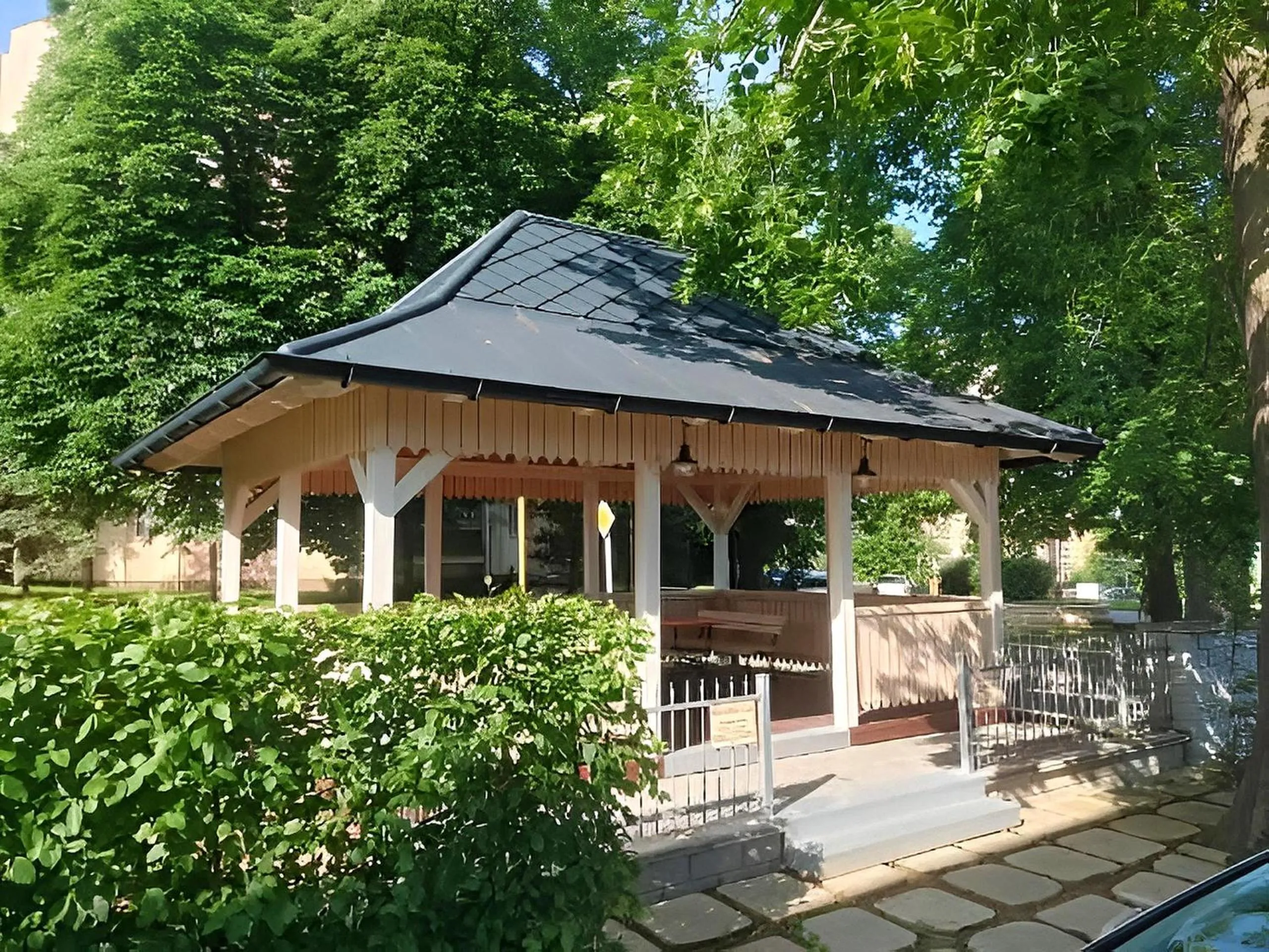 Garden in Penzion Vila Machů