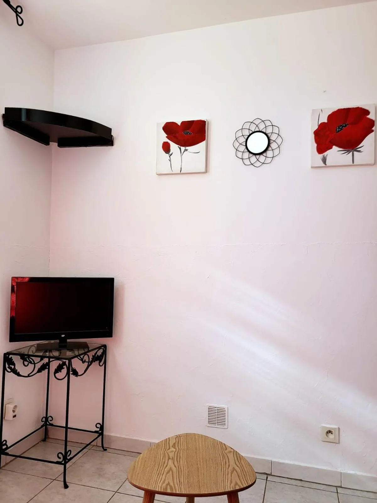 TV and multimedia in Abrivado Aimargues en petite camargue, parking intérieur, wifi, jardin
