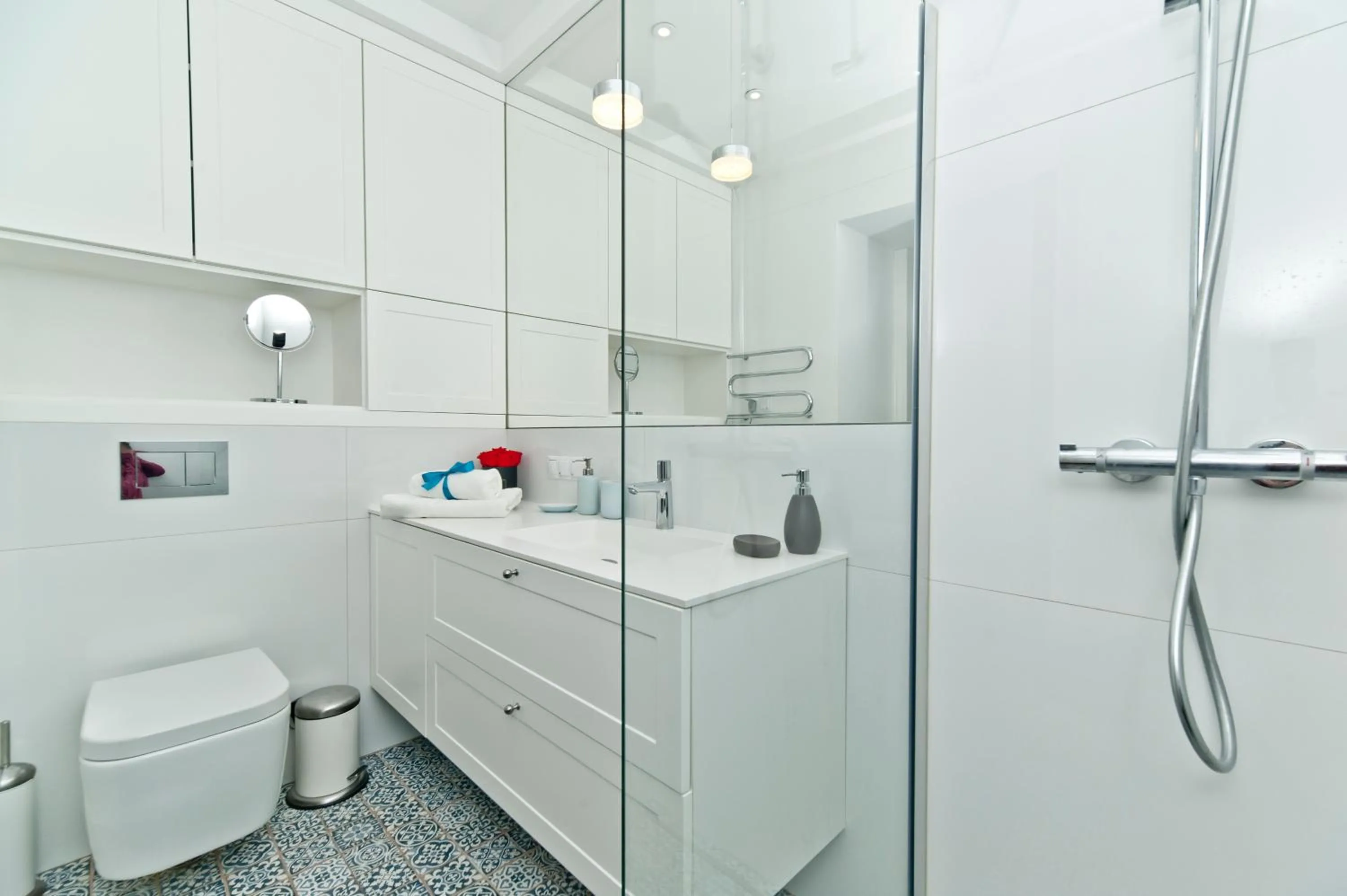 Bathroom in Międzymorze BlueApart Jurata