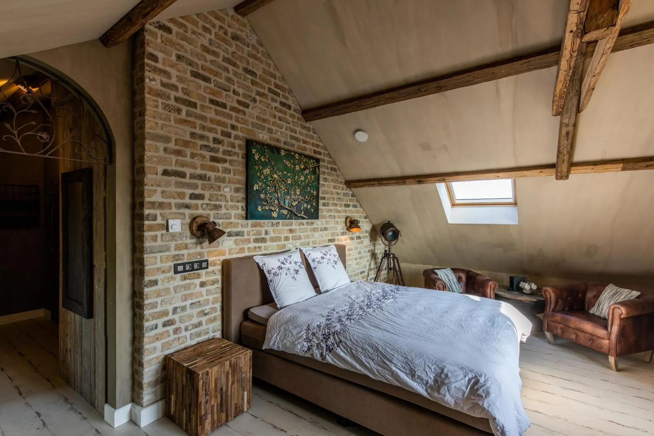 Bedroom, Bed in Relax B&B Lavendine Pure