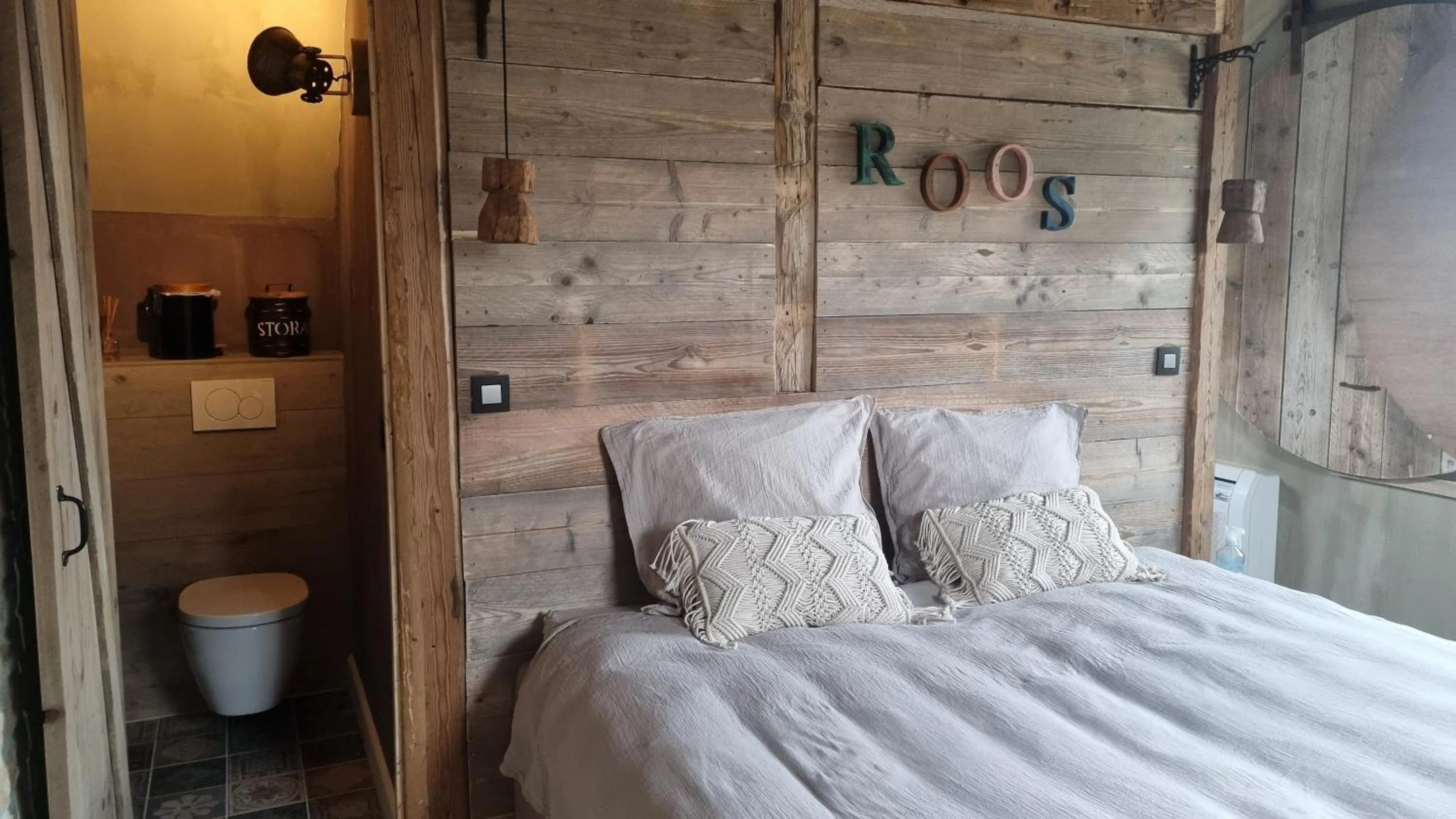 Bed in Relax B&B Lavendine Pure