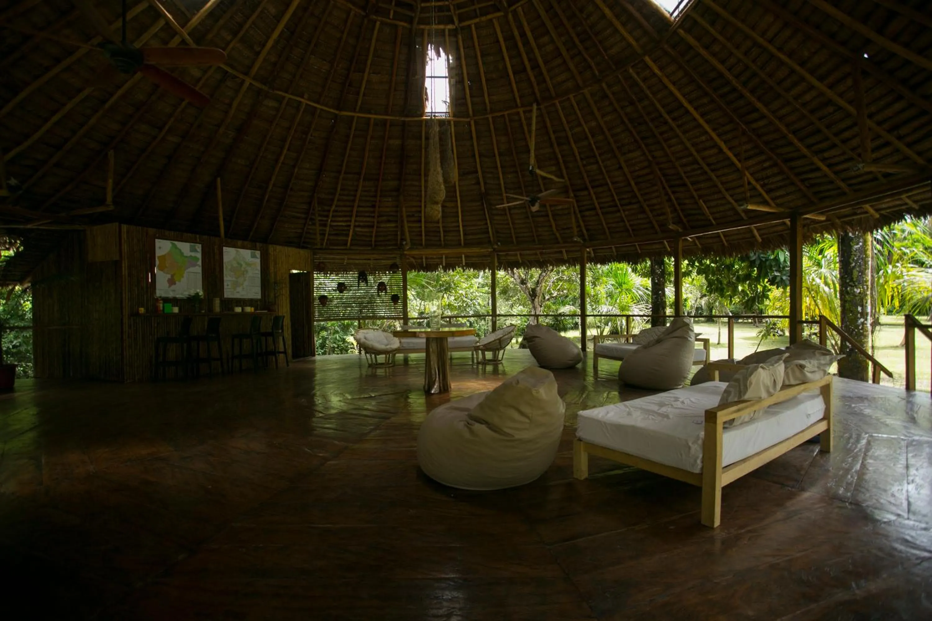 Living room in Ämak Iquitos Ecolodge - All Inclusive