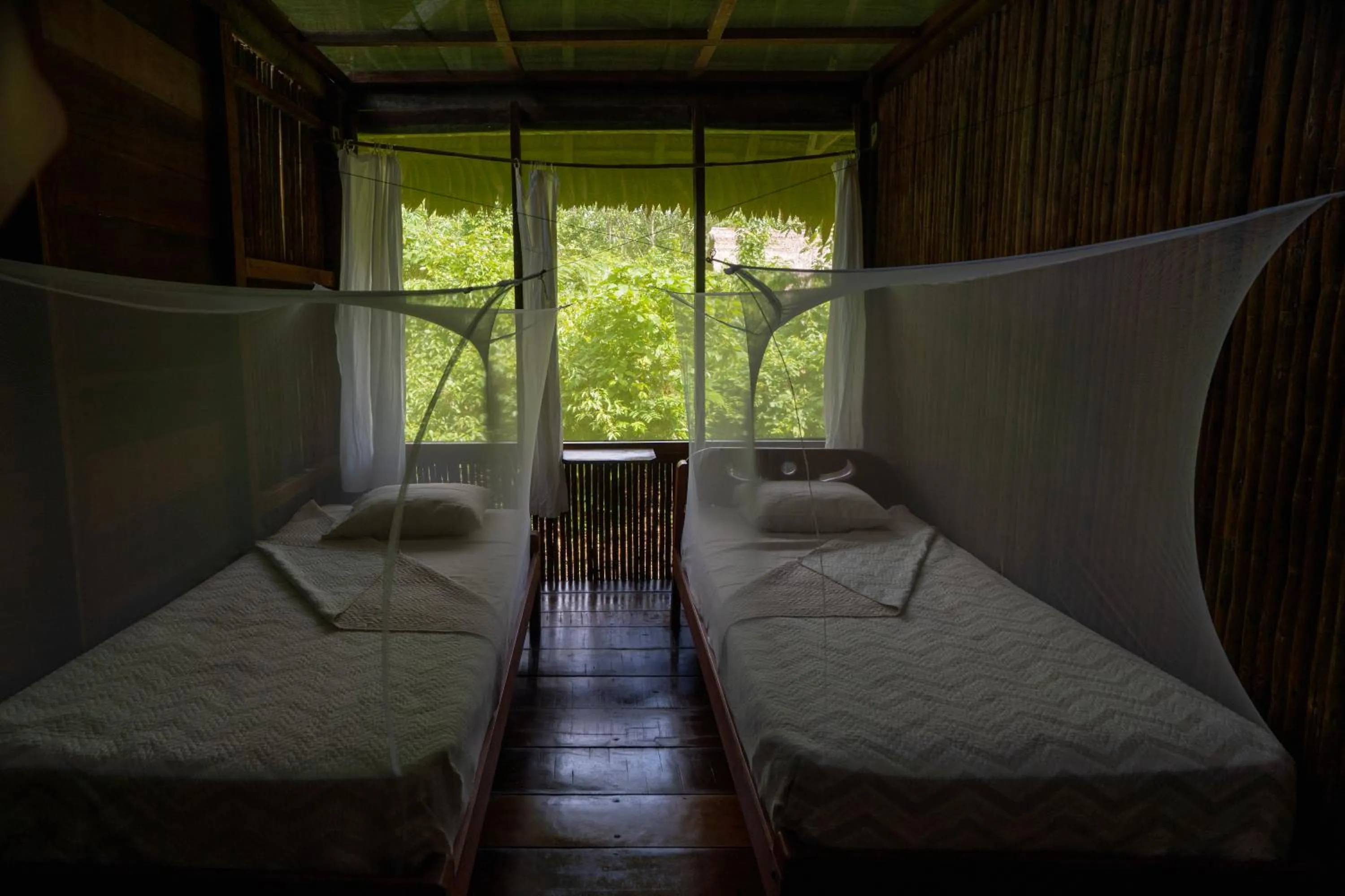 Bed in Ämak Iquitos Ecolodge - All Inclusive