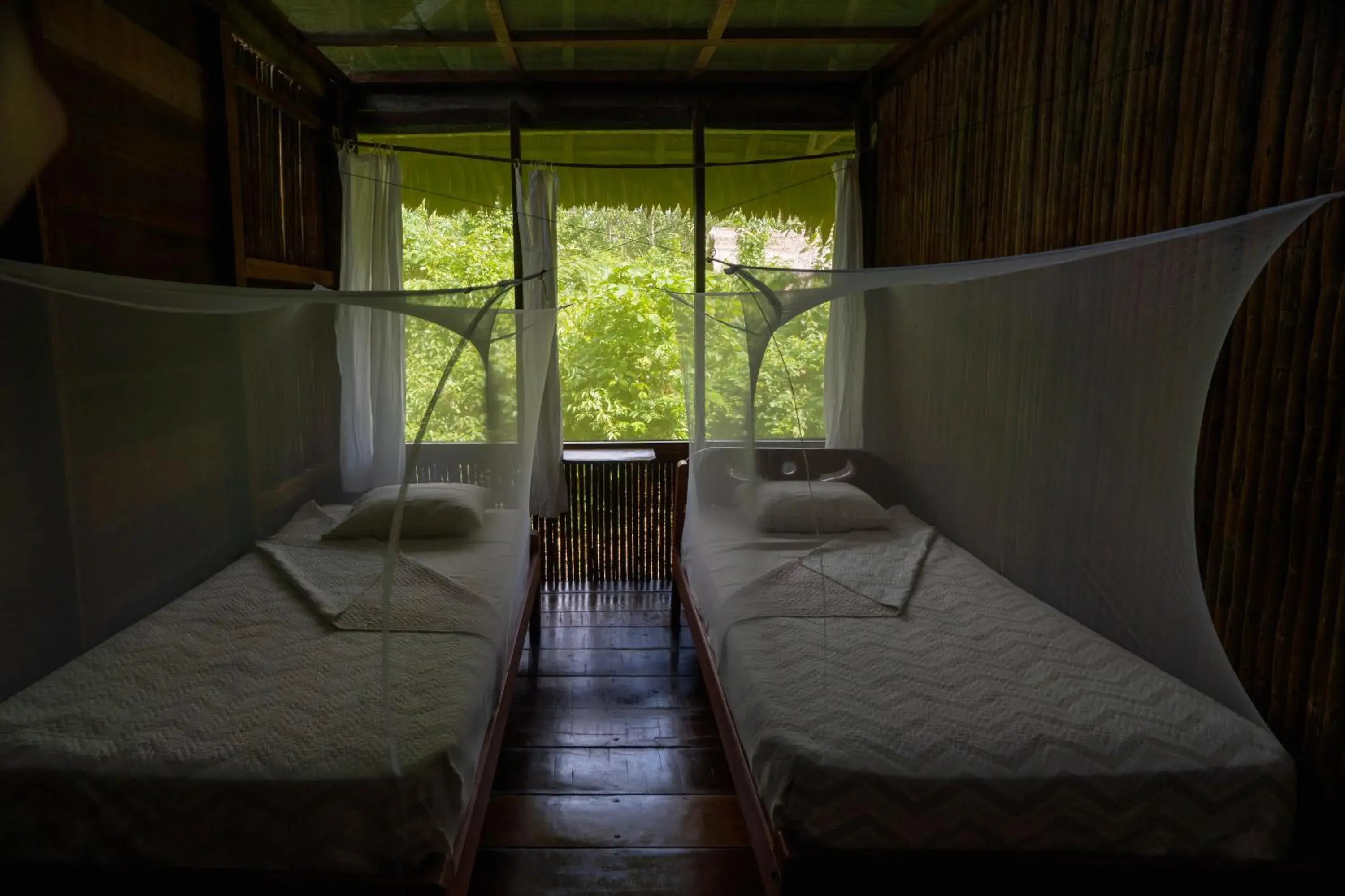 Bed in Ämak Iquitos Ecolodge - All Inclusive Bed in Ämak Iquitos Ecolodge - All Inclusive