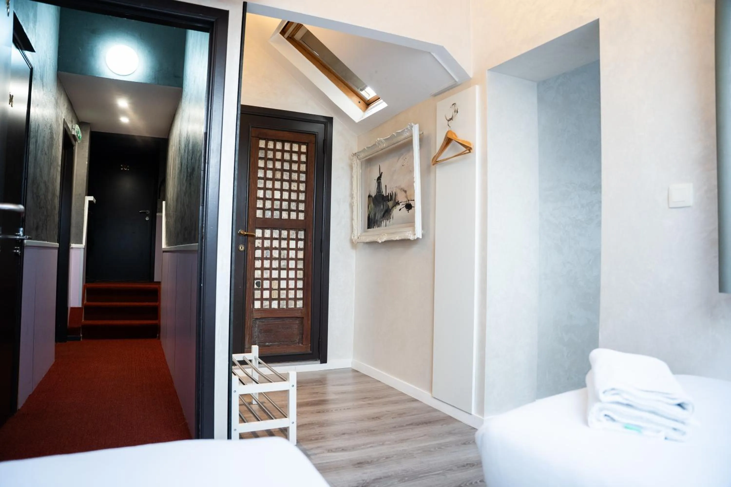 Bed in Hotel Le Centenaire Brussels Expo