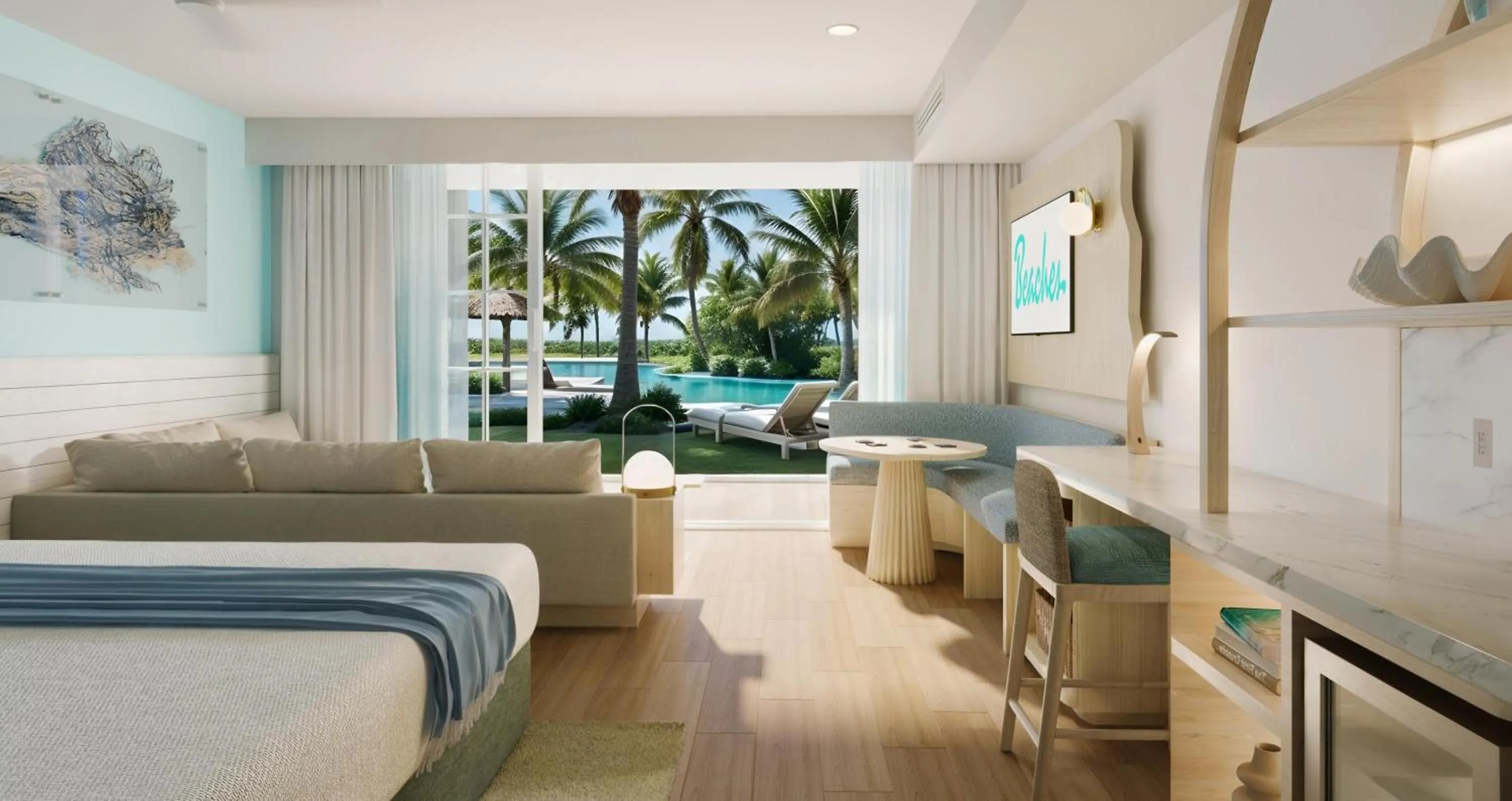 Photo of the whole room, Bed in Beaches Turks and Caicos Resort Villages and Spa All Inclusive