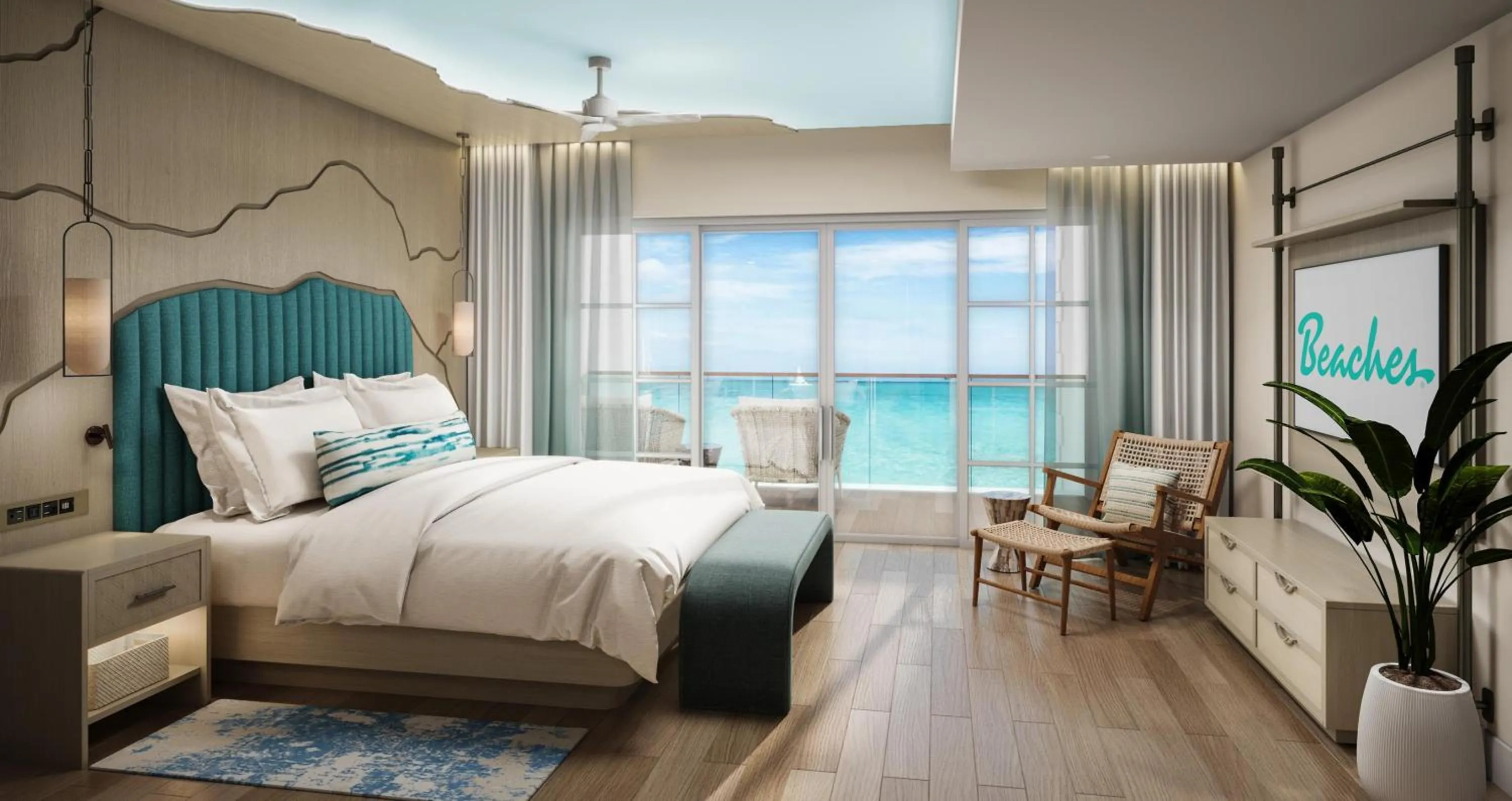 Photo of the whole room, Bed in Beaches Turks and Caicos Resort Villages and Spa All Inclusive