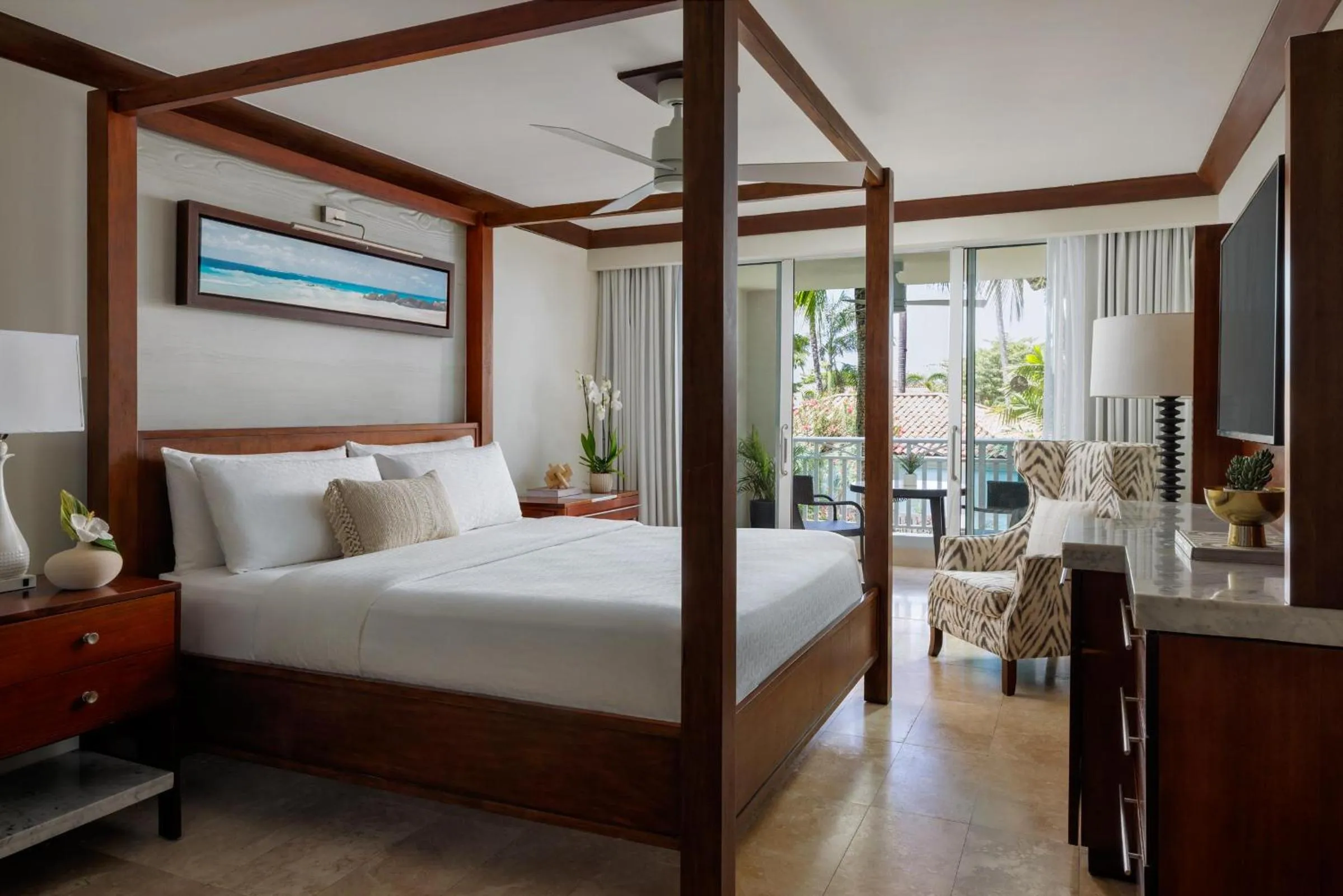 Photo of the whole room, Bed in Sandals Barbados All Inclusive - Couples Only