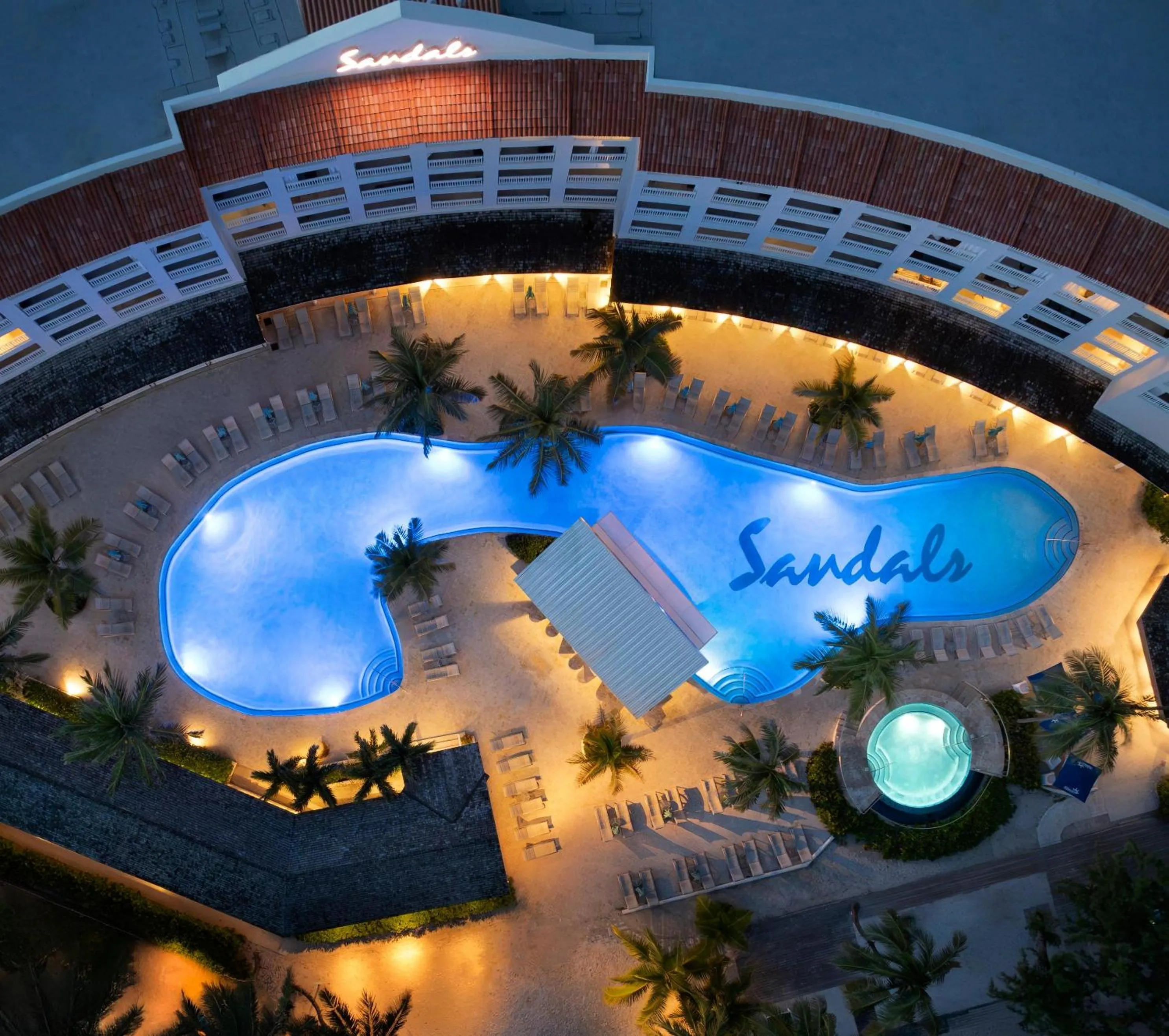 Swimming pool in Sandals Barbados All Inclusive - Couples Only