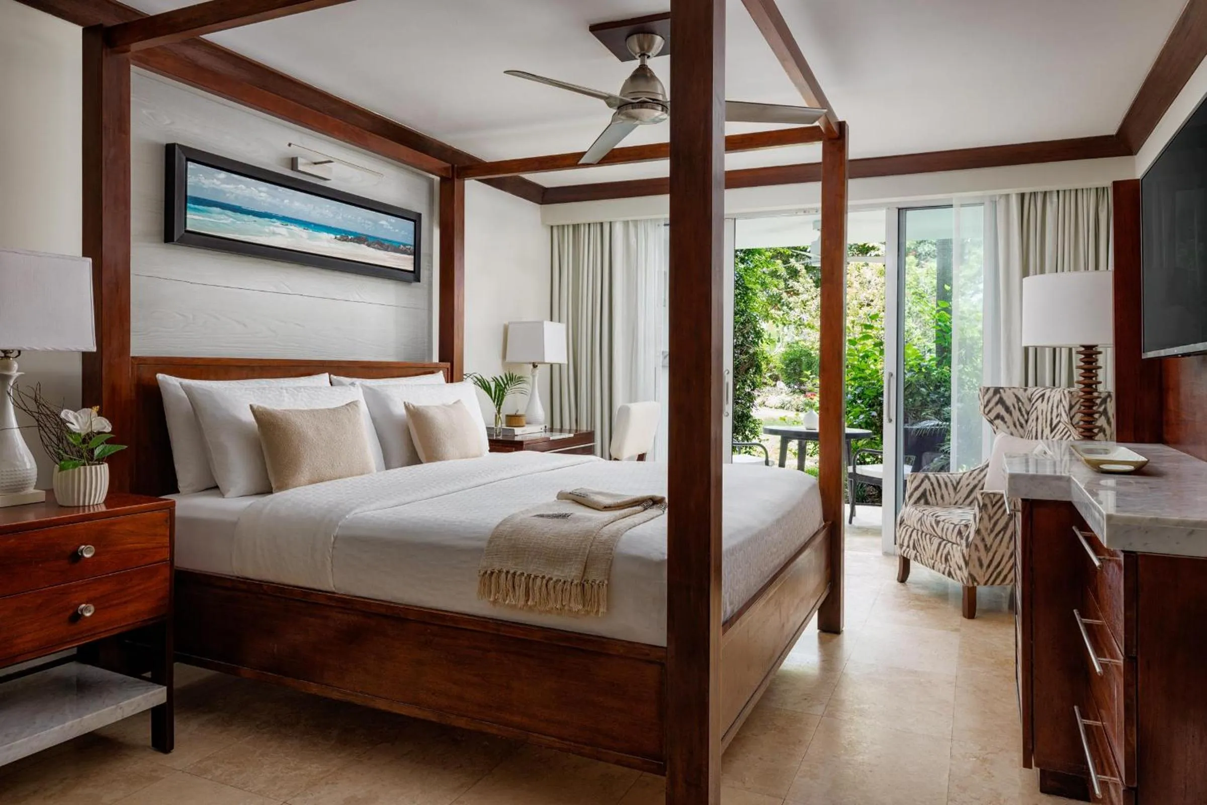 Photo of the whole room, Bed in Sandals Barbados All Inclusive - Couples Only