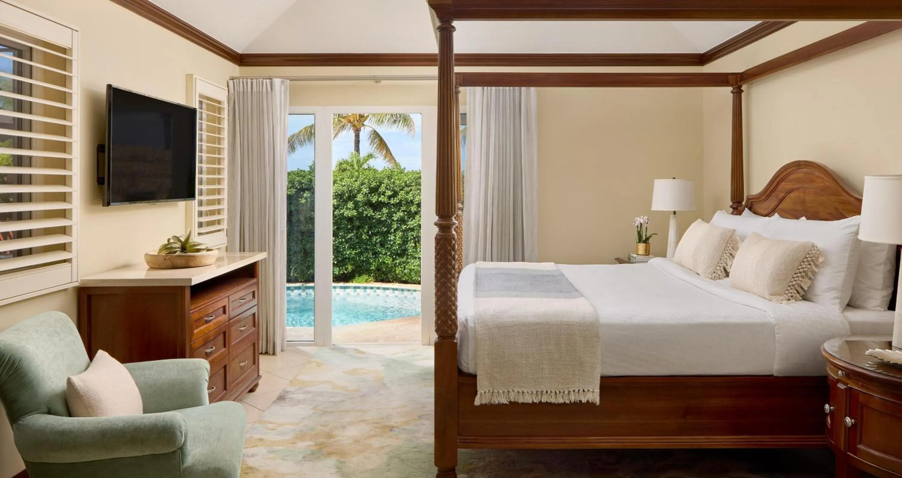 Photo of the whole room, Bed in Sandals Grande Antigua - All Inclusive Resort and Spa - Couples Only