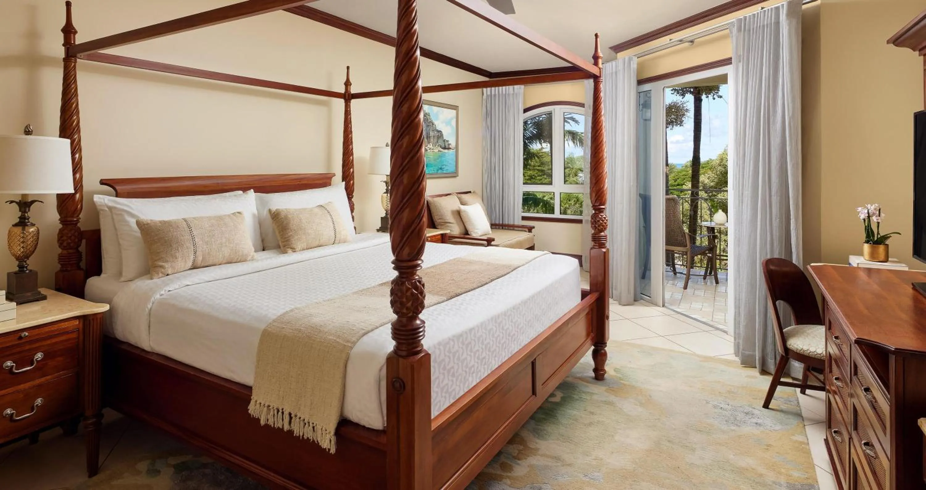 Photo of the whole room, Bed in Sandals Grande Antigua - All Inclusive Resort and Spa - Couples Only