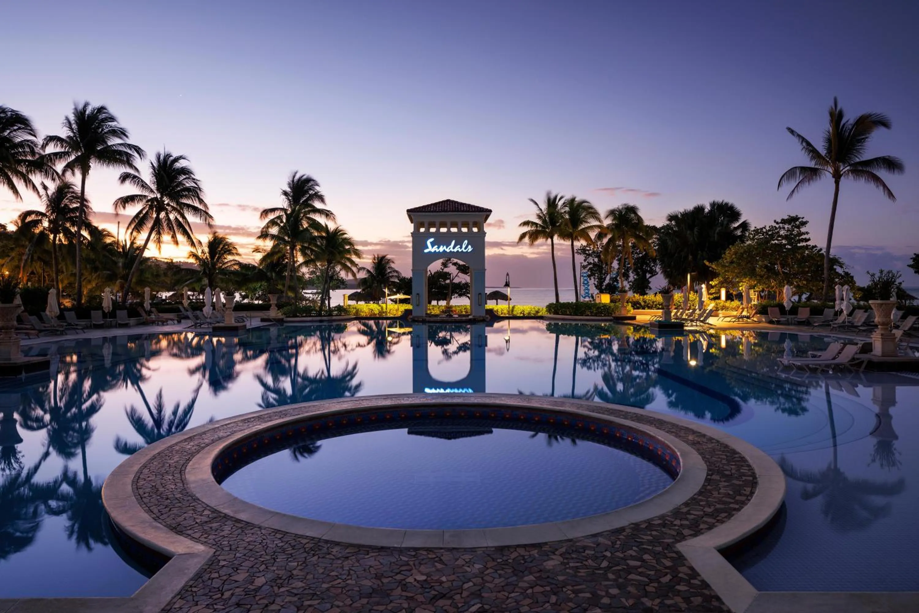 Swimming pool in Sandals South Coast All Inclusive - Couples Only