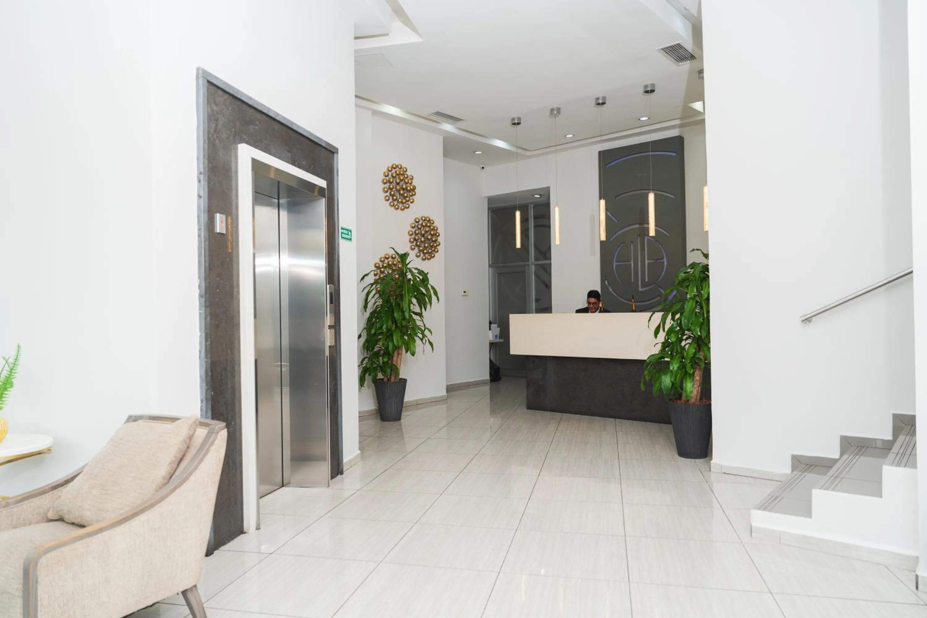 Lobby or reception in Hotel Los Andes