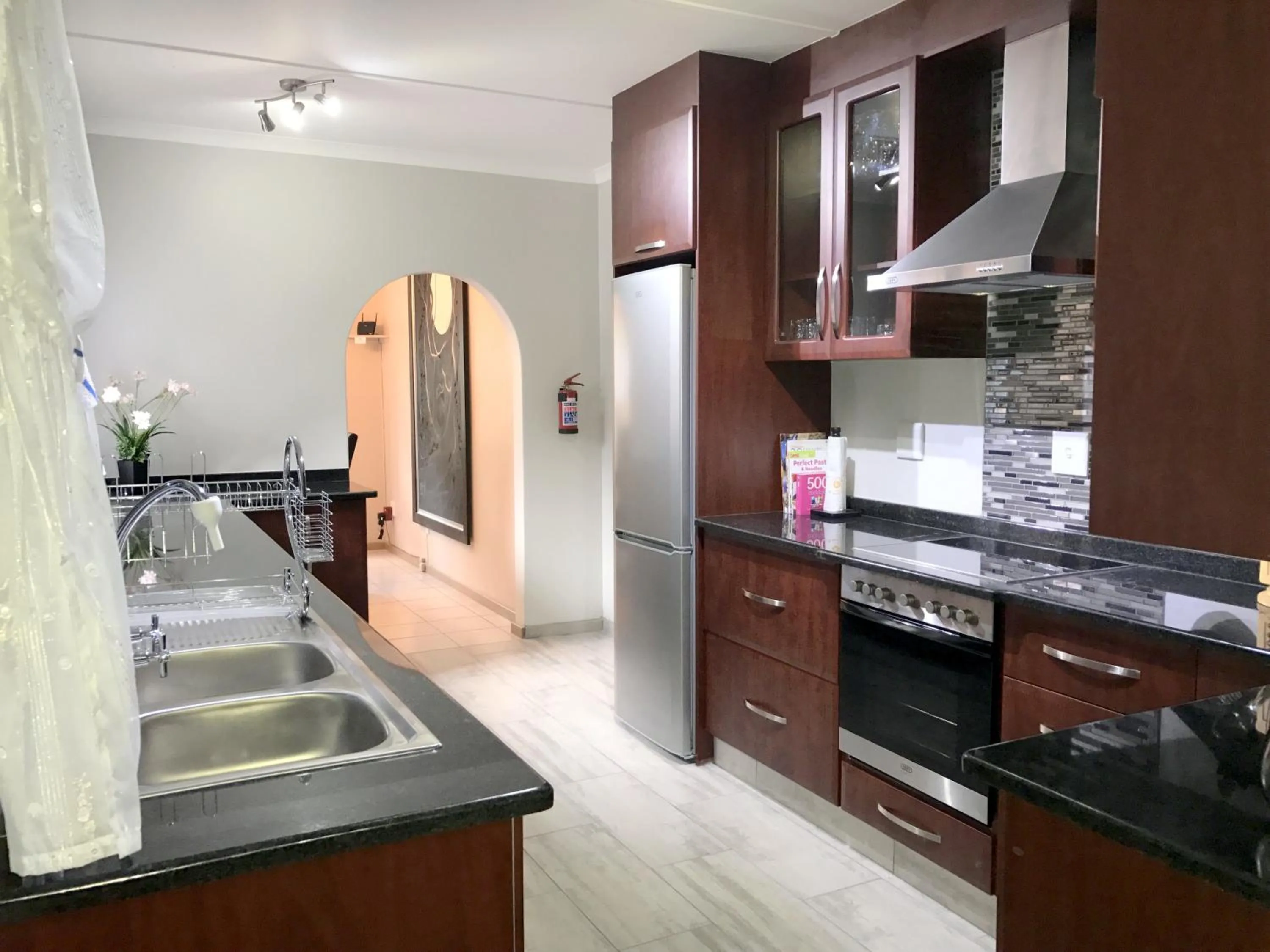 kitchen in Pelican's Nest Holiday Home St Lucia