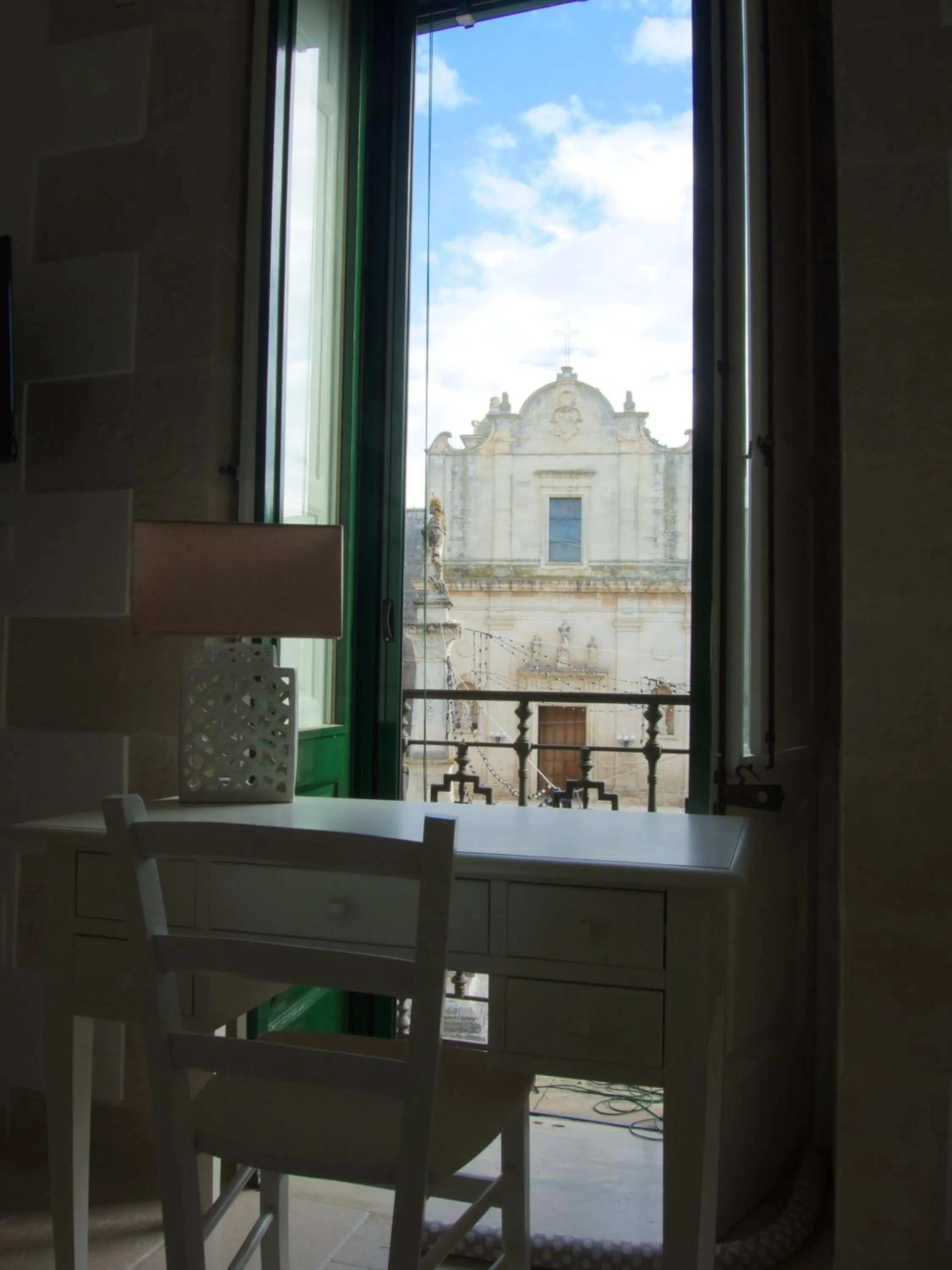 City view in Palazzo Vilei