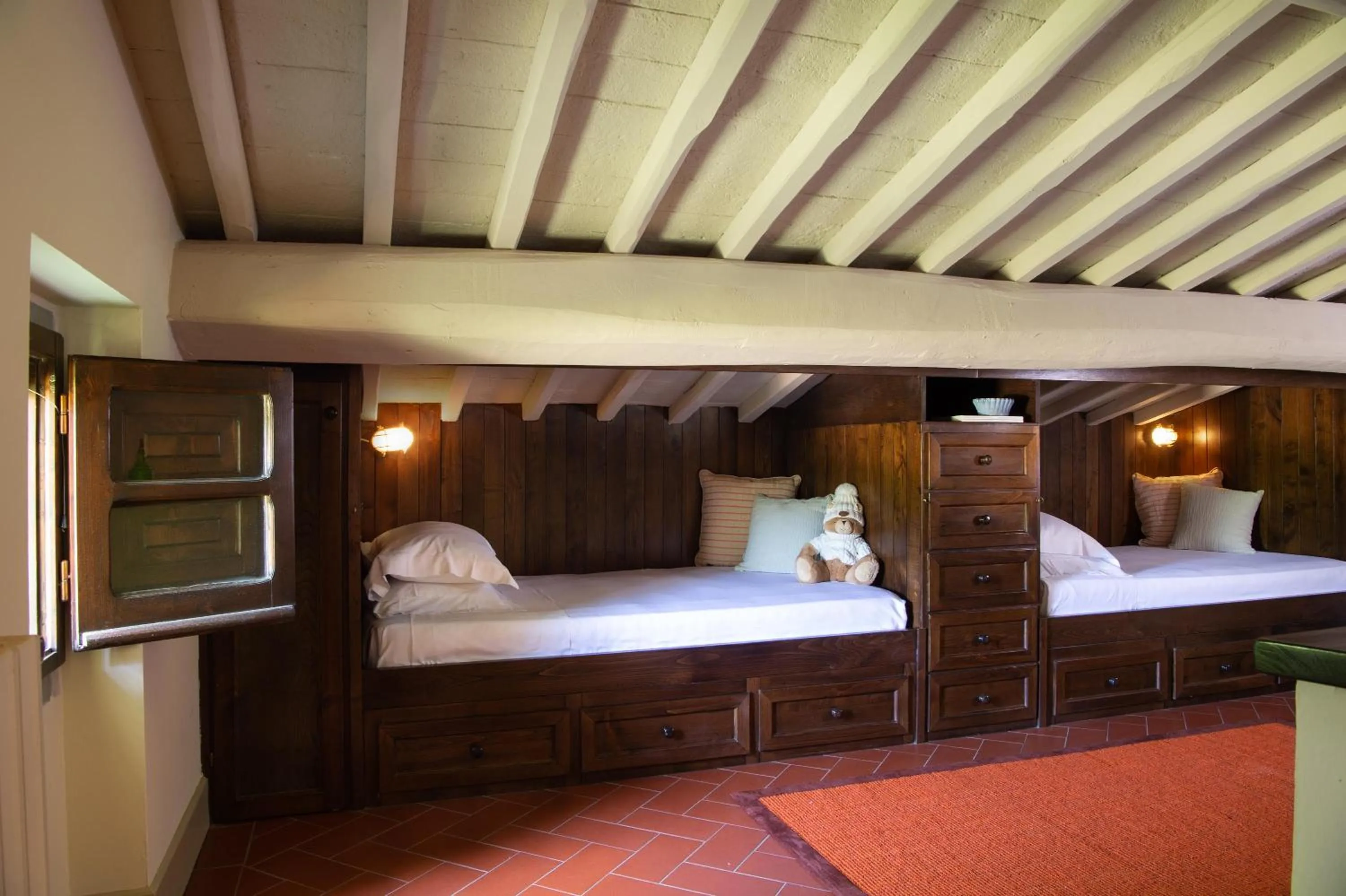 Bed in I BORRIGIANI - Il Borro Toscana