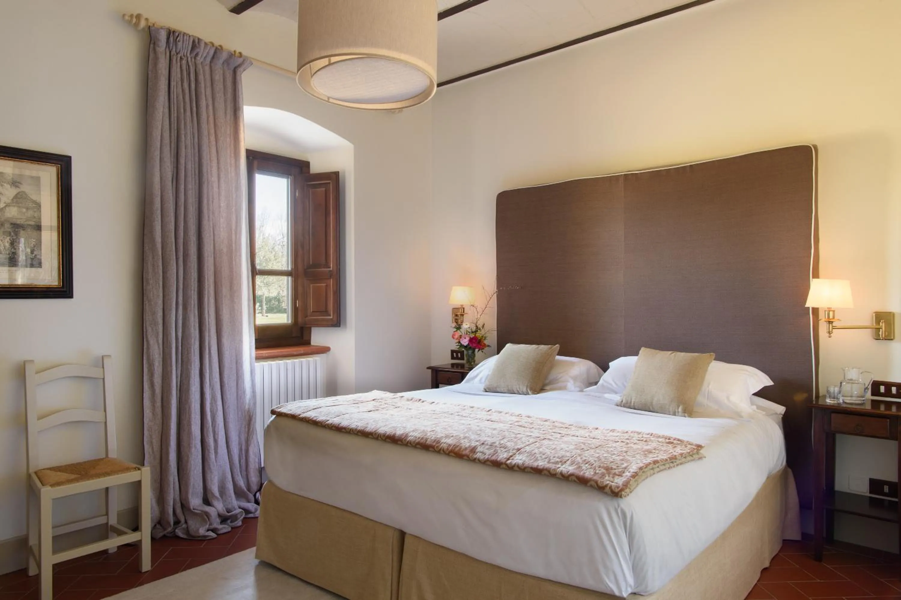 Bed in I BORRIGIANI - Il Borro Toscana