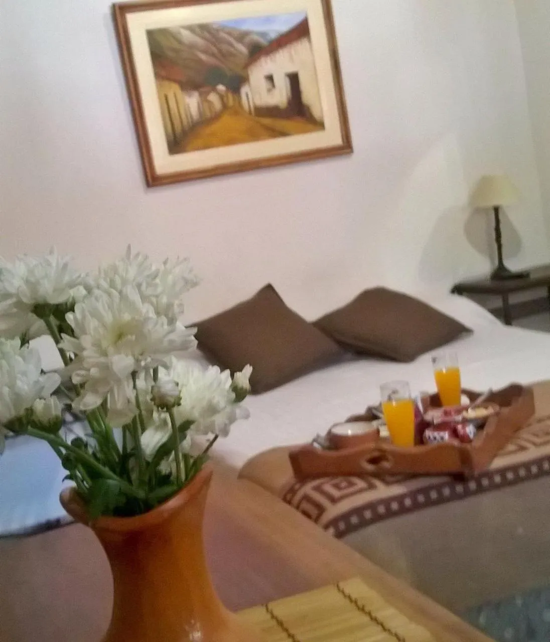 Bed in Hostal Tierra de Vinos