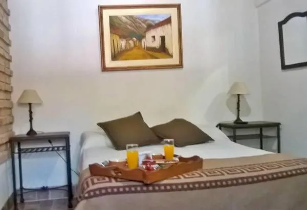 Bed in Hostal Tierra de Vinos