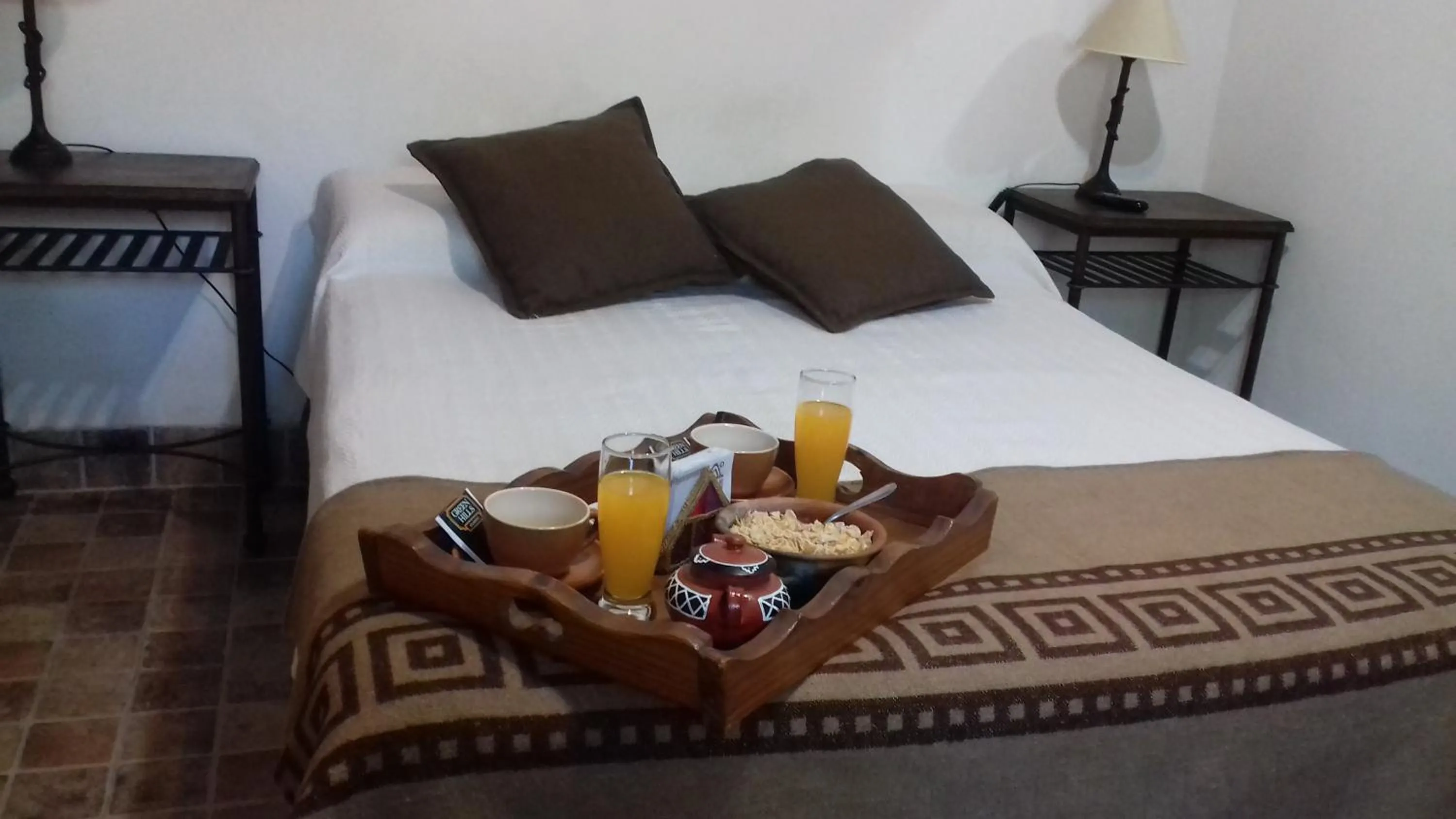 Bed in Hostal Tierra de Vinos