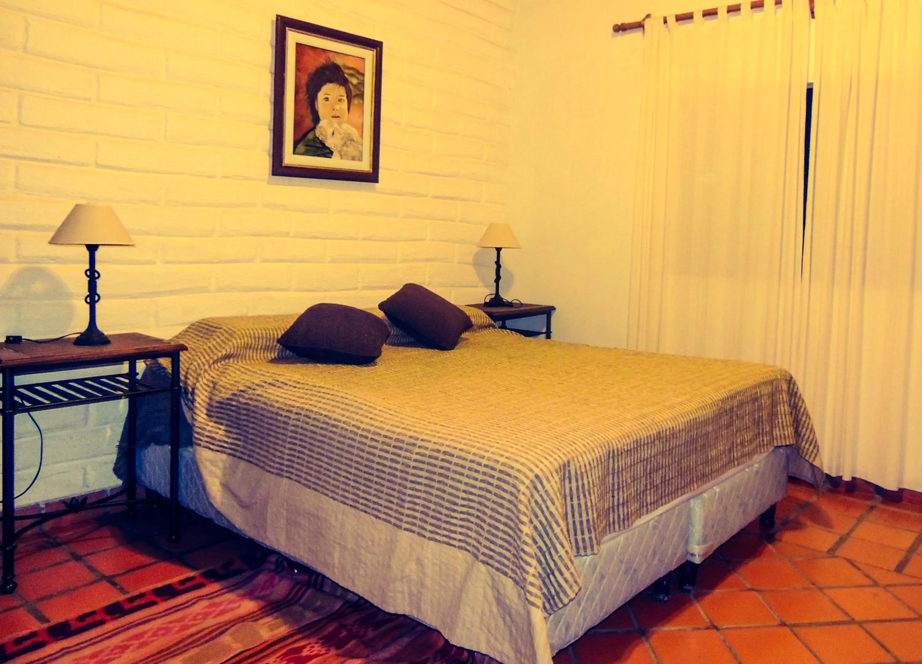 Bed in Hostal Tierra de Vinos