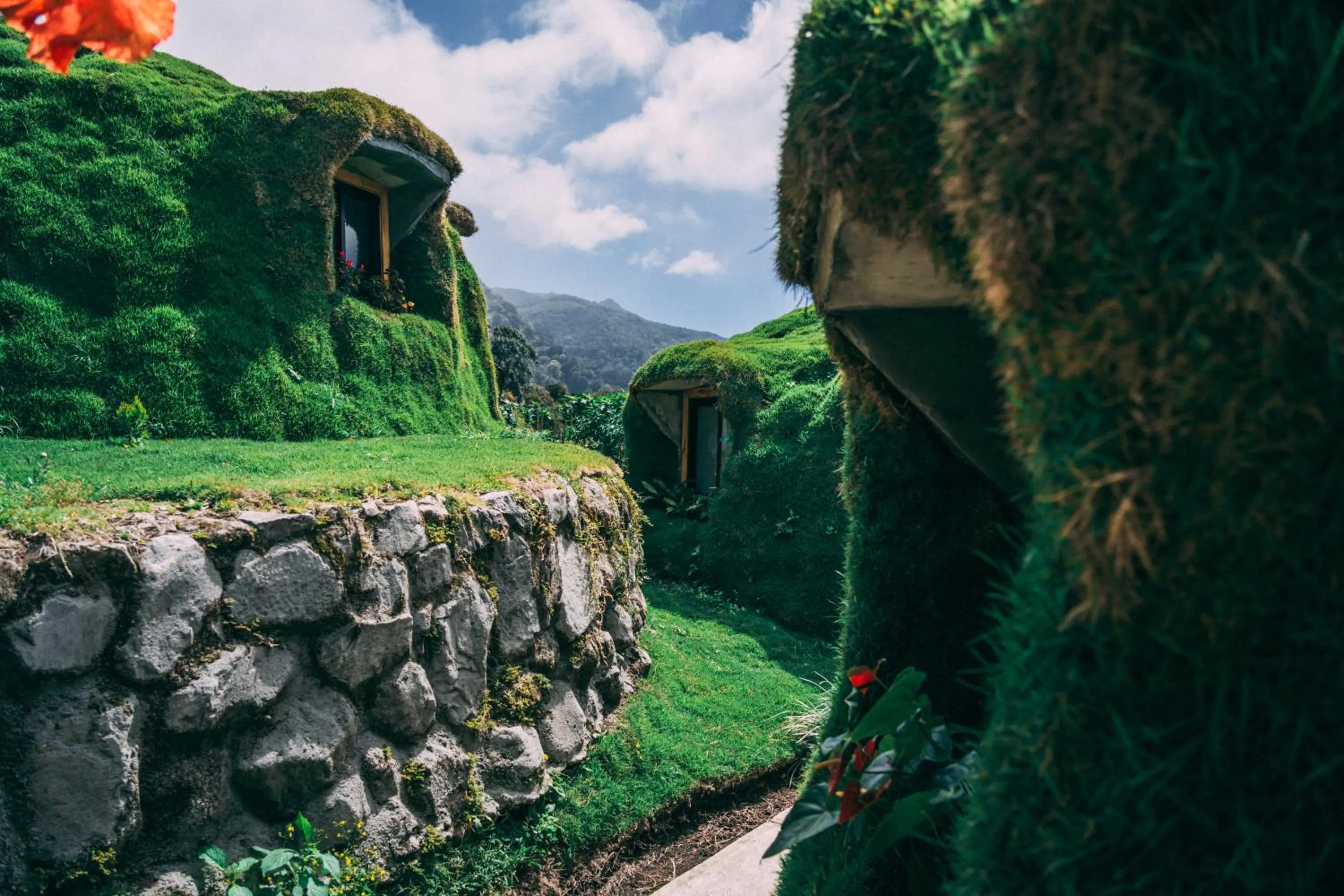 Garden in Bambuda Castle