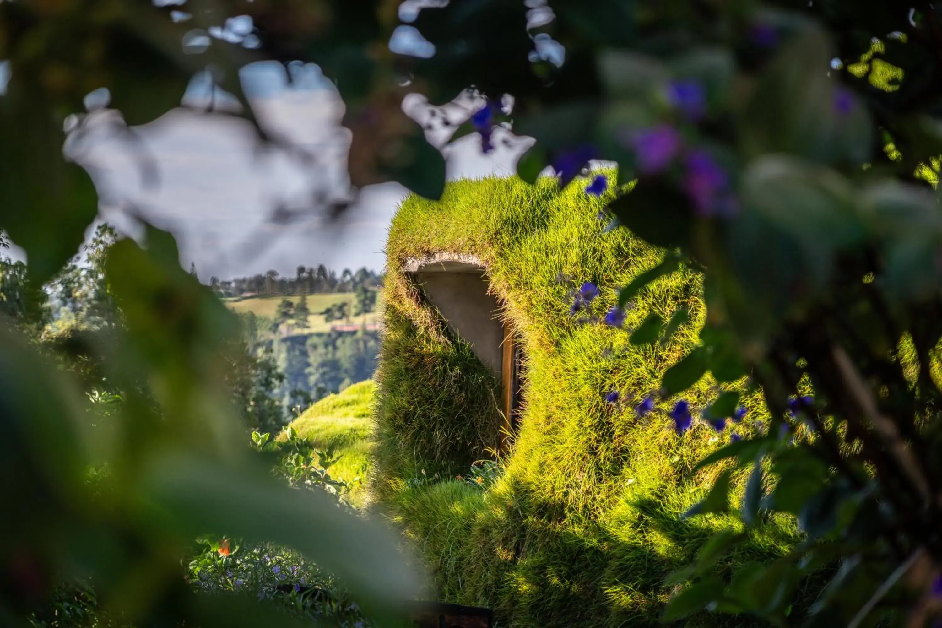 Mountain view in Bambuda Castle Mountain view in Bambuda Castle