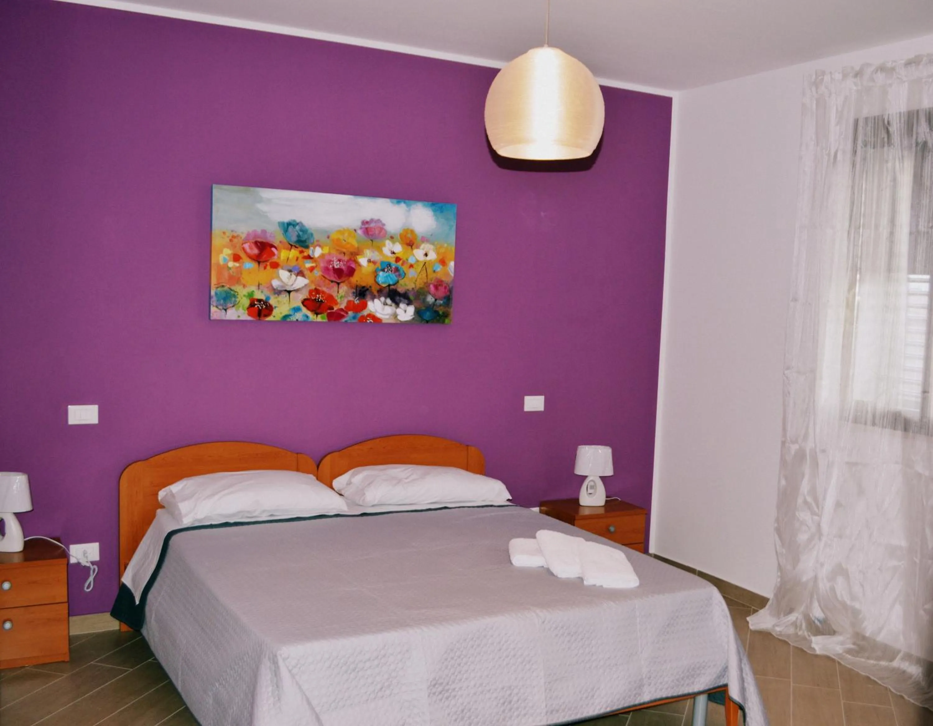 Bed in B&B Federico II