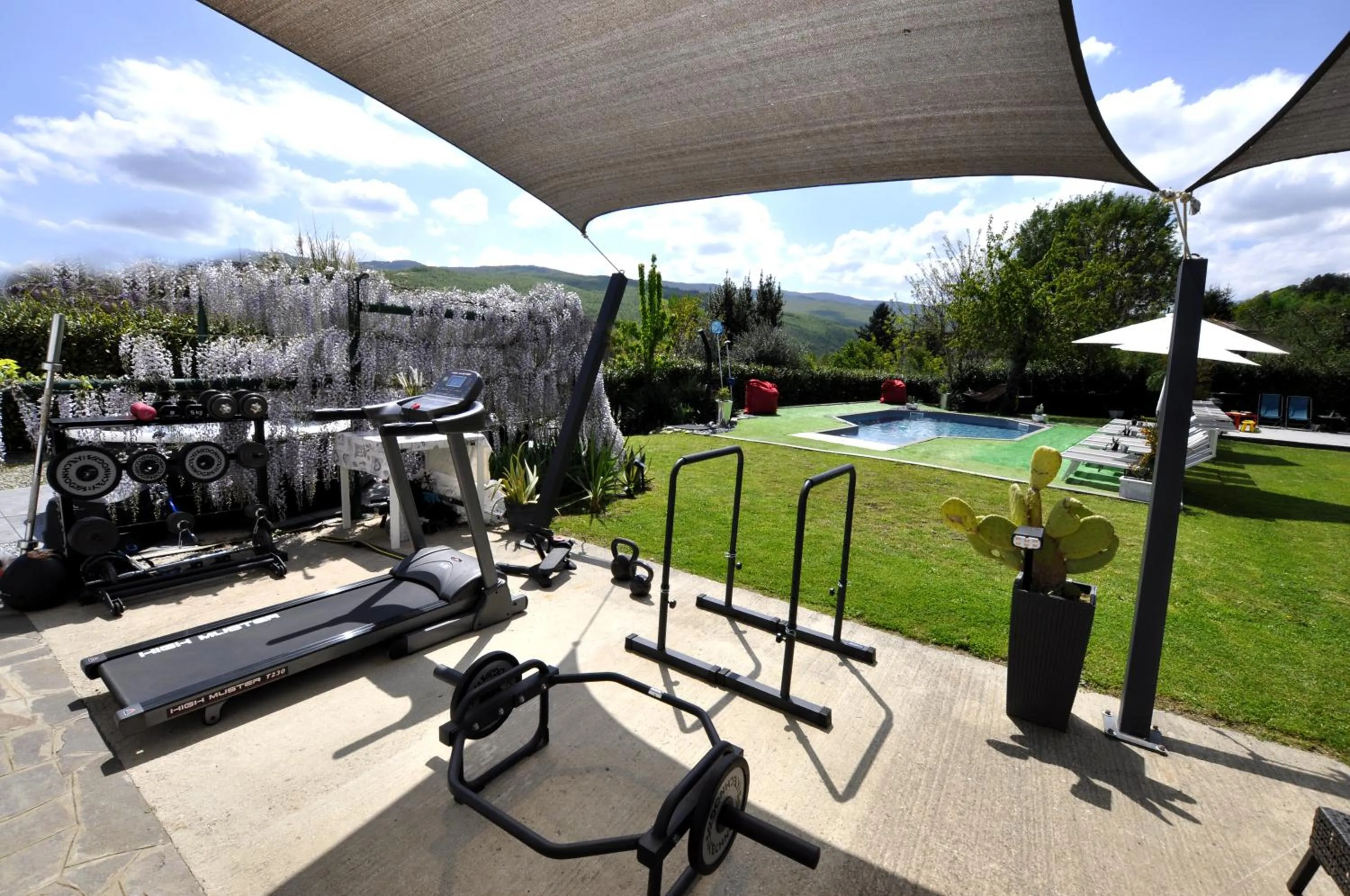 Fitness centre/facilities in Gan Eden B&B
