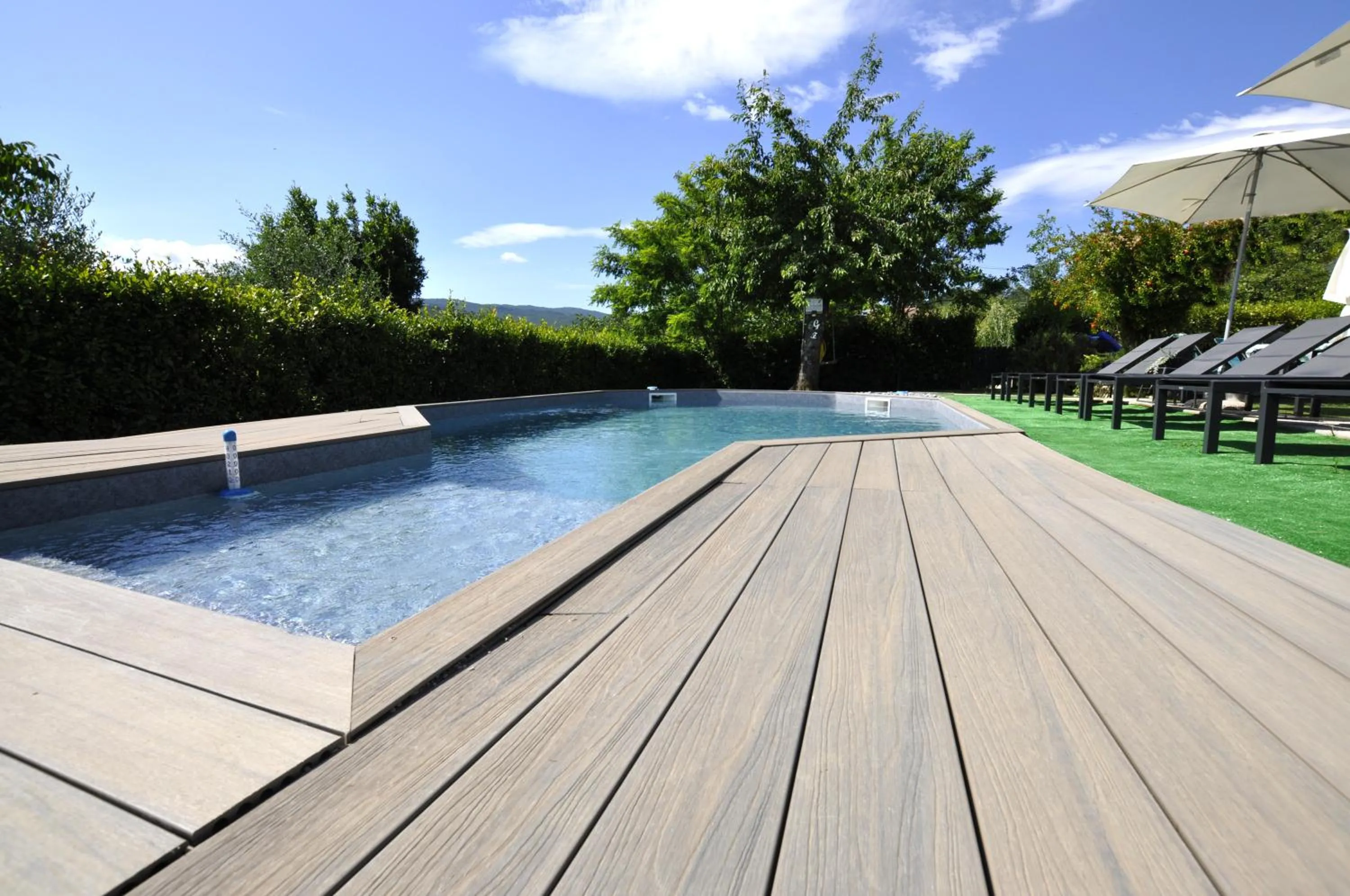 Swimming pool in Gan Eden B&B