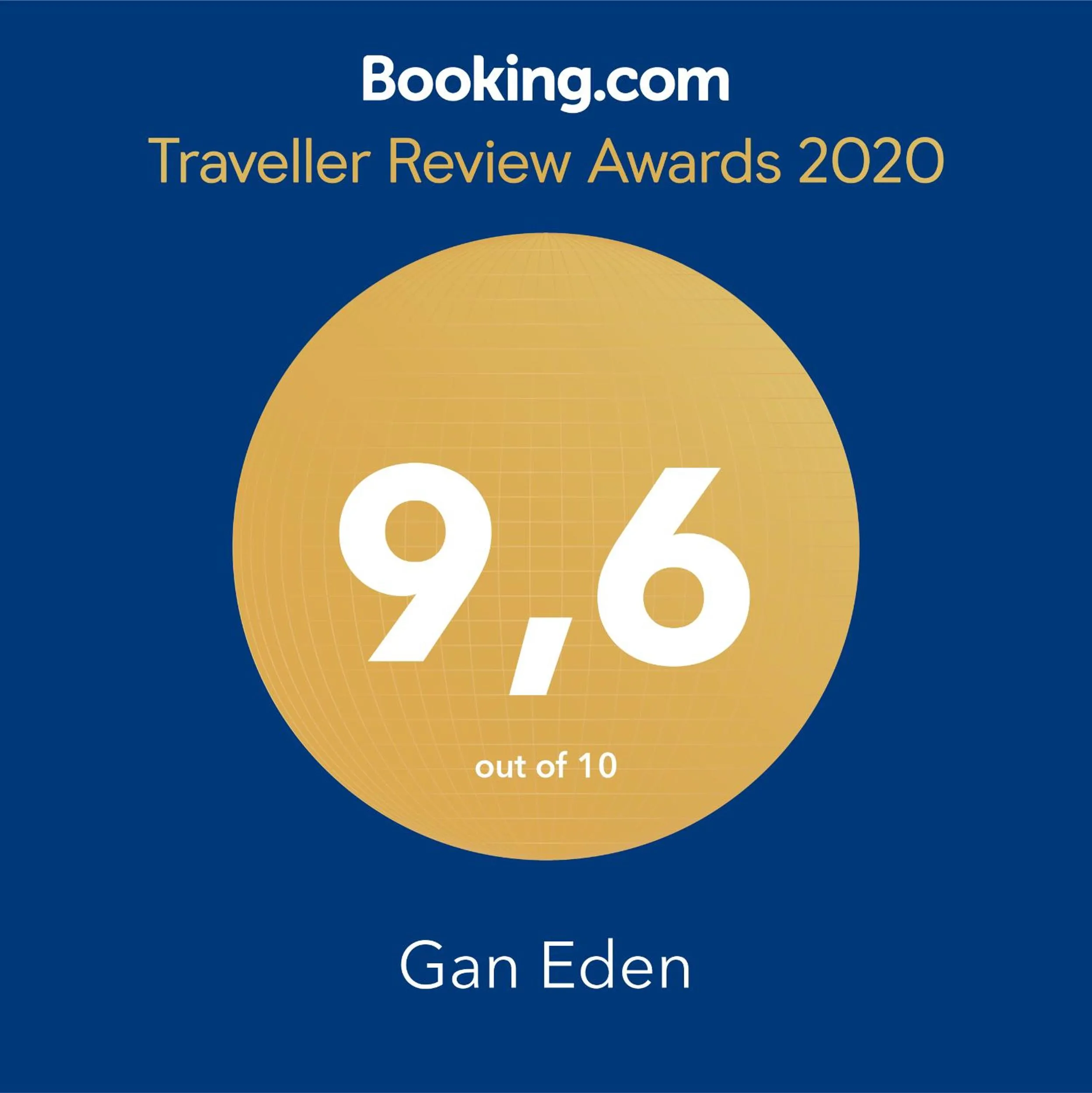 Logo/Certificate/Sign in Gan Eden B&B