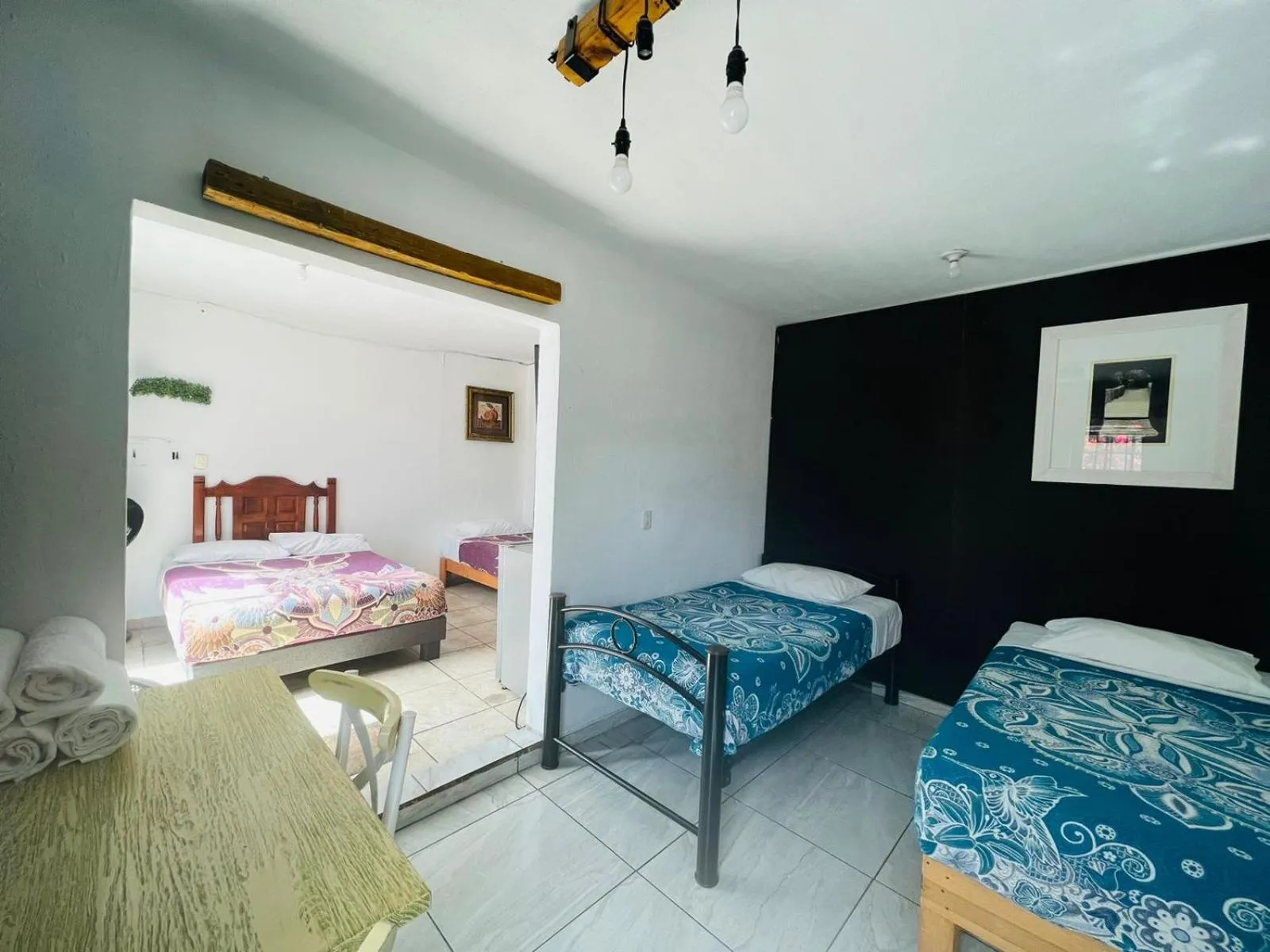 Bed in MINI HOTEL San Luis Potosí