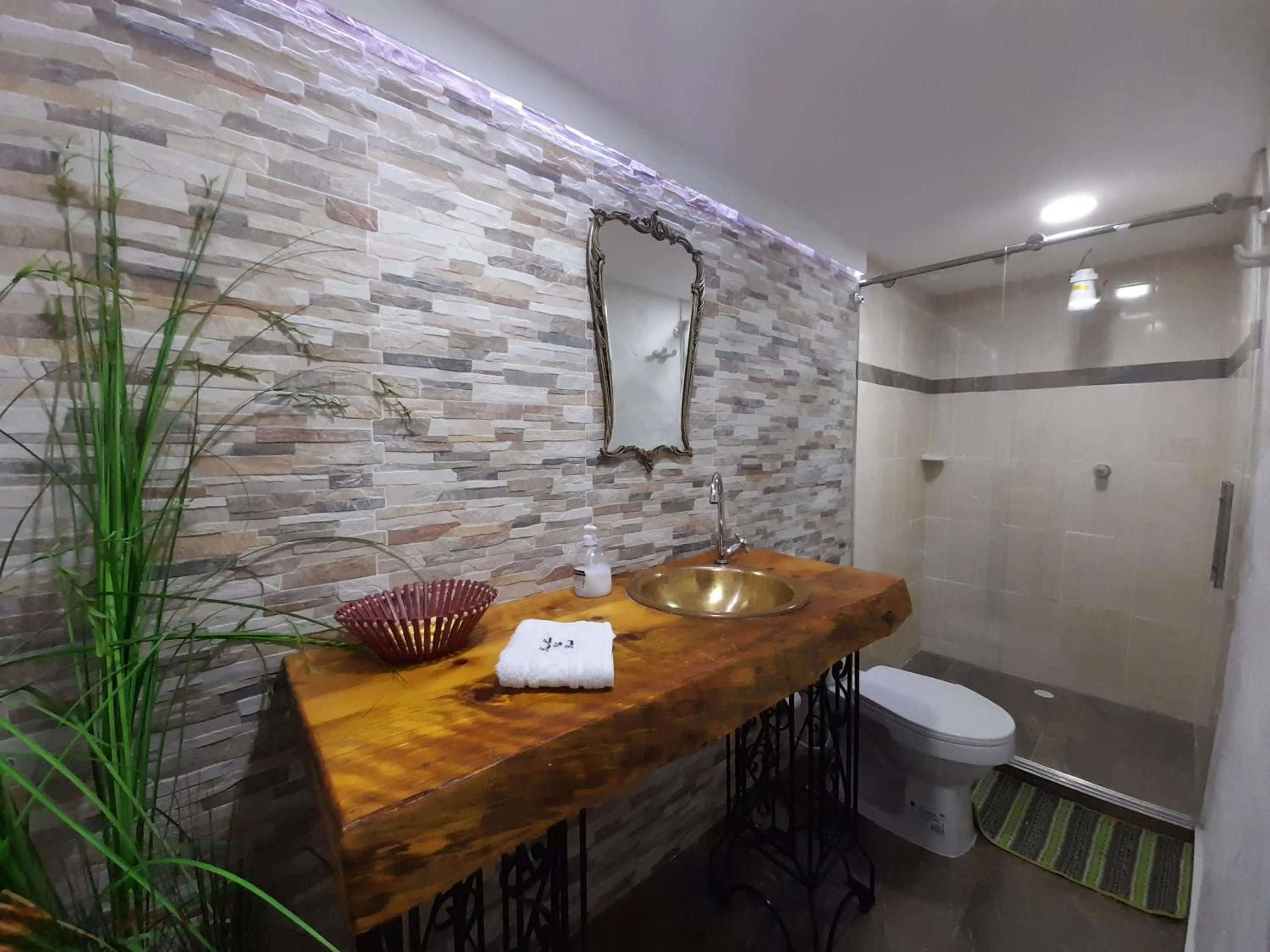 Bathroom in Villa Luzandi