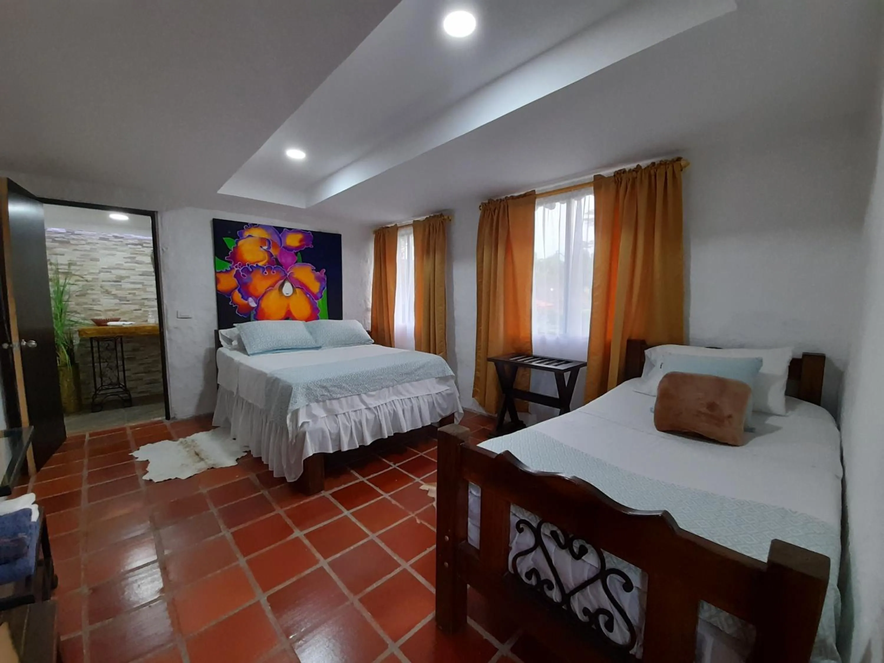 Property building, Bed in Villa Luzandi