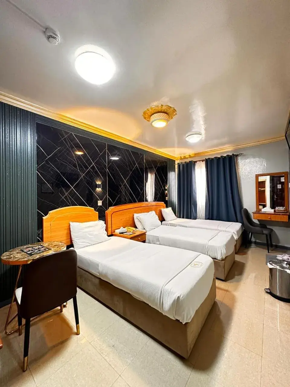 Bed in Maaeen Hotel Bed in Maaeen Hotel