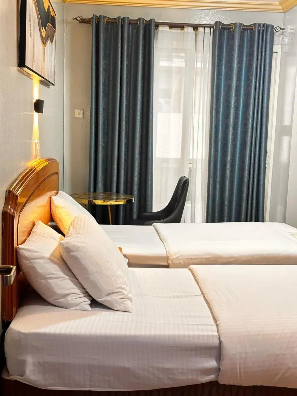 Bed in Maaeen Hotel Bed in Maaeen Hotel