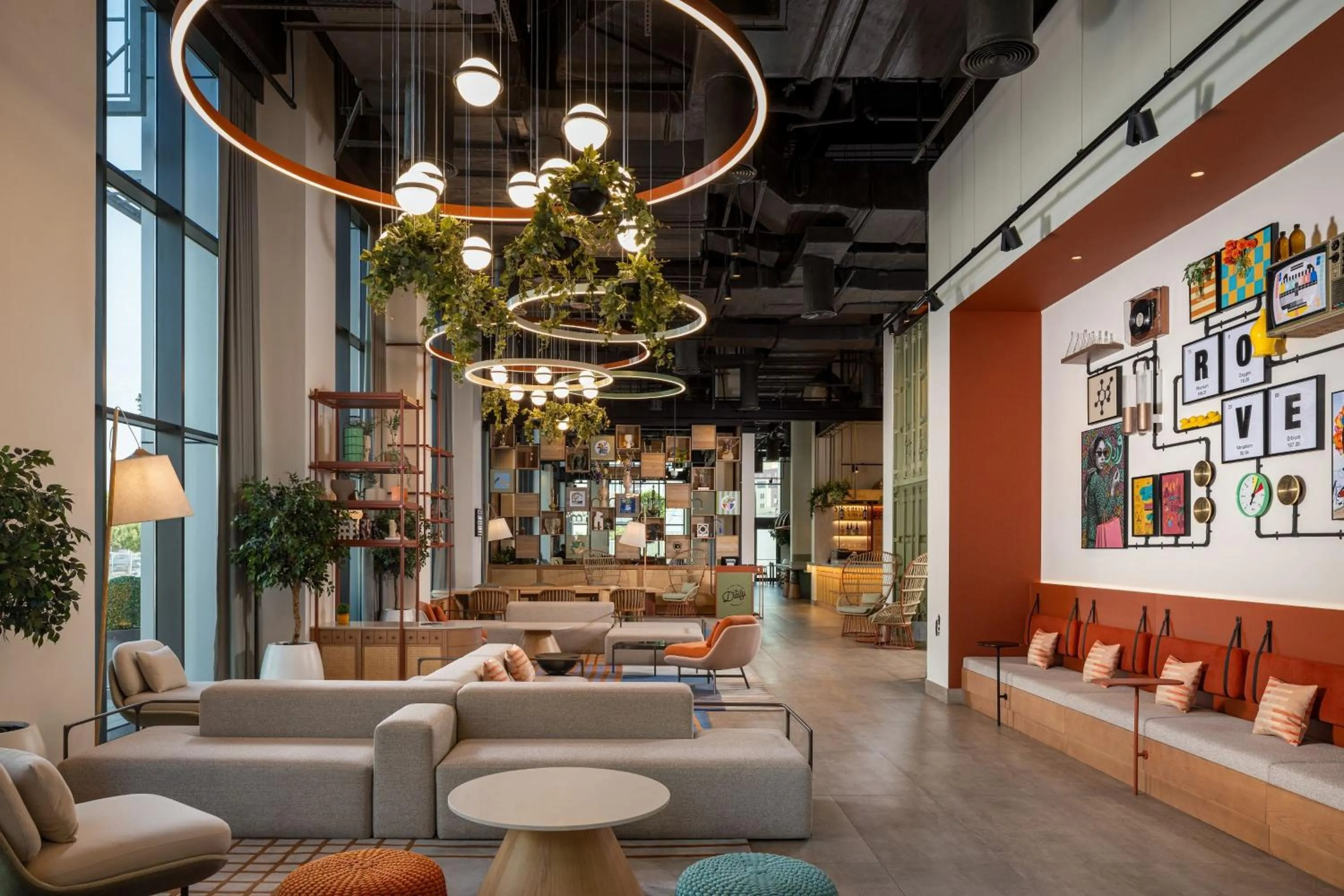 Lobby or reception in Rove Bur Dubai - Healthcare City